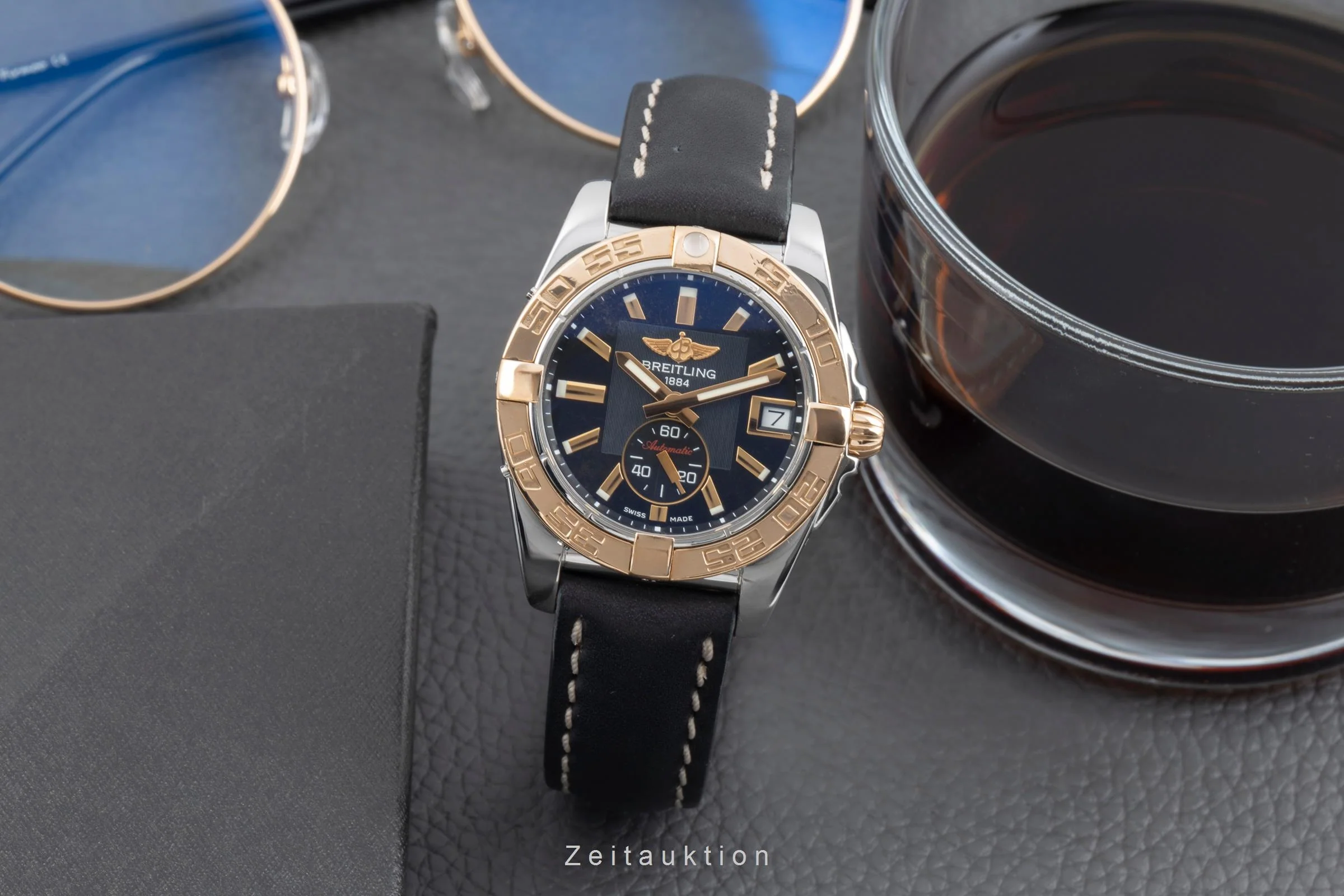 Breitling Galactic steel / gold automatic men's watch C37330  [2504696] - Image 4
