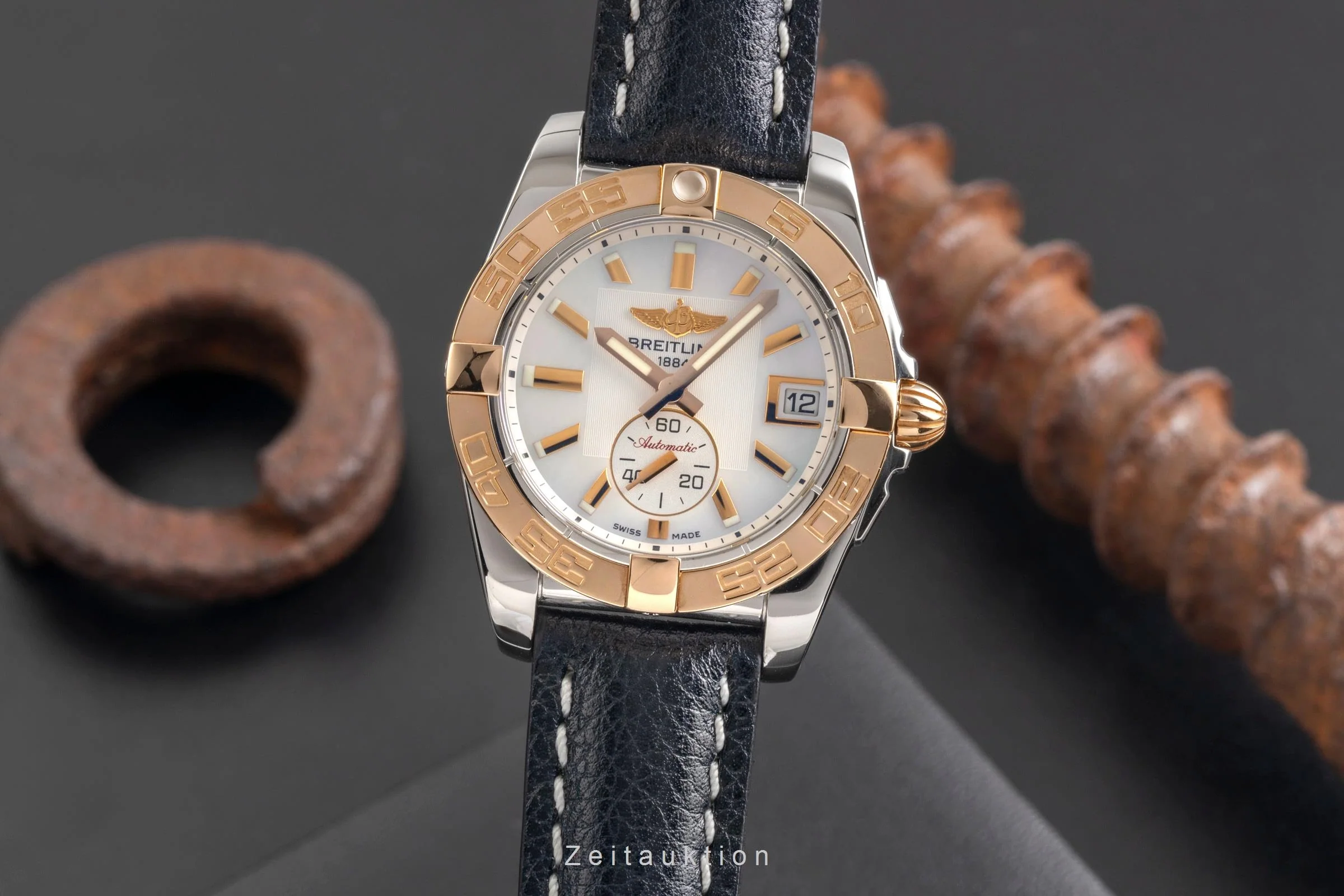 Breitling Galactic steel / gold automatic unisex C37330  [2504001] - Image 2