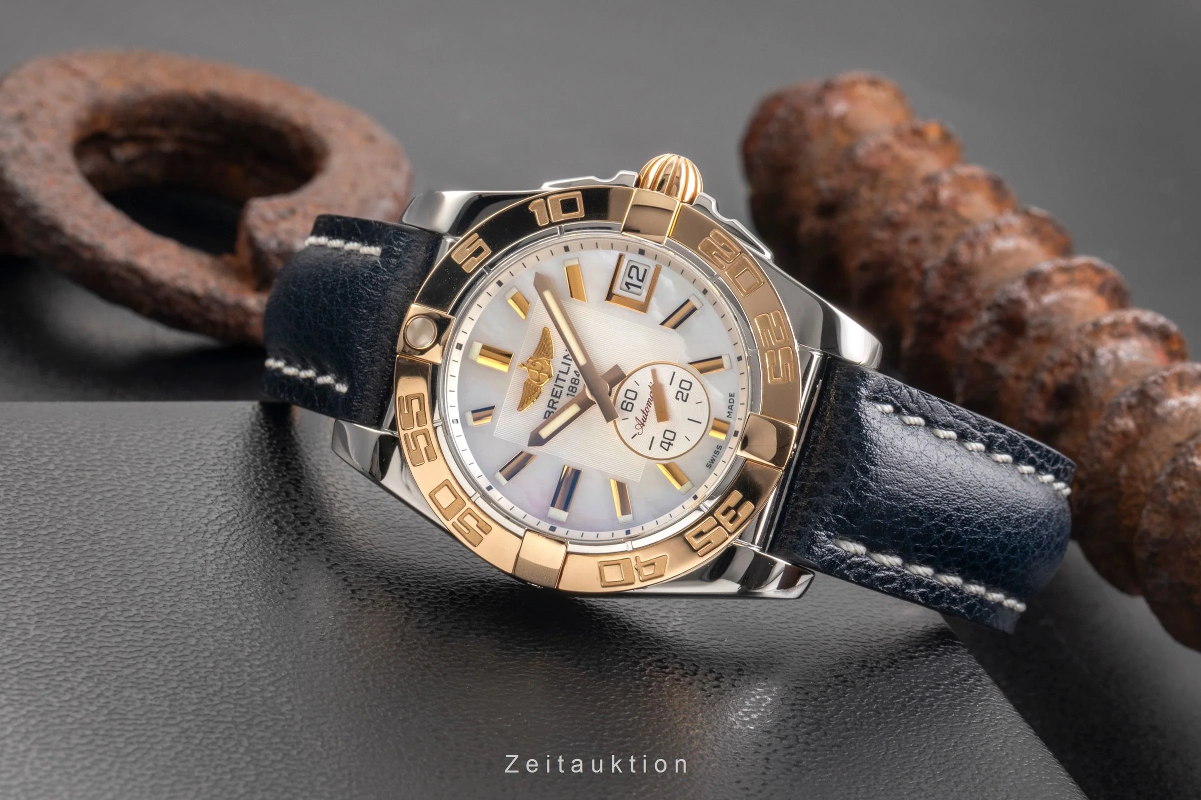 Breitling Galactic steel / gold automatic unisex C37330  [2504001] - Image 3