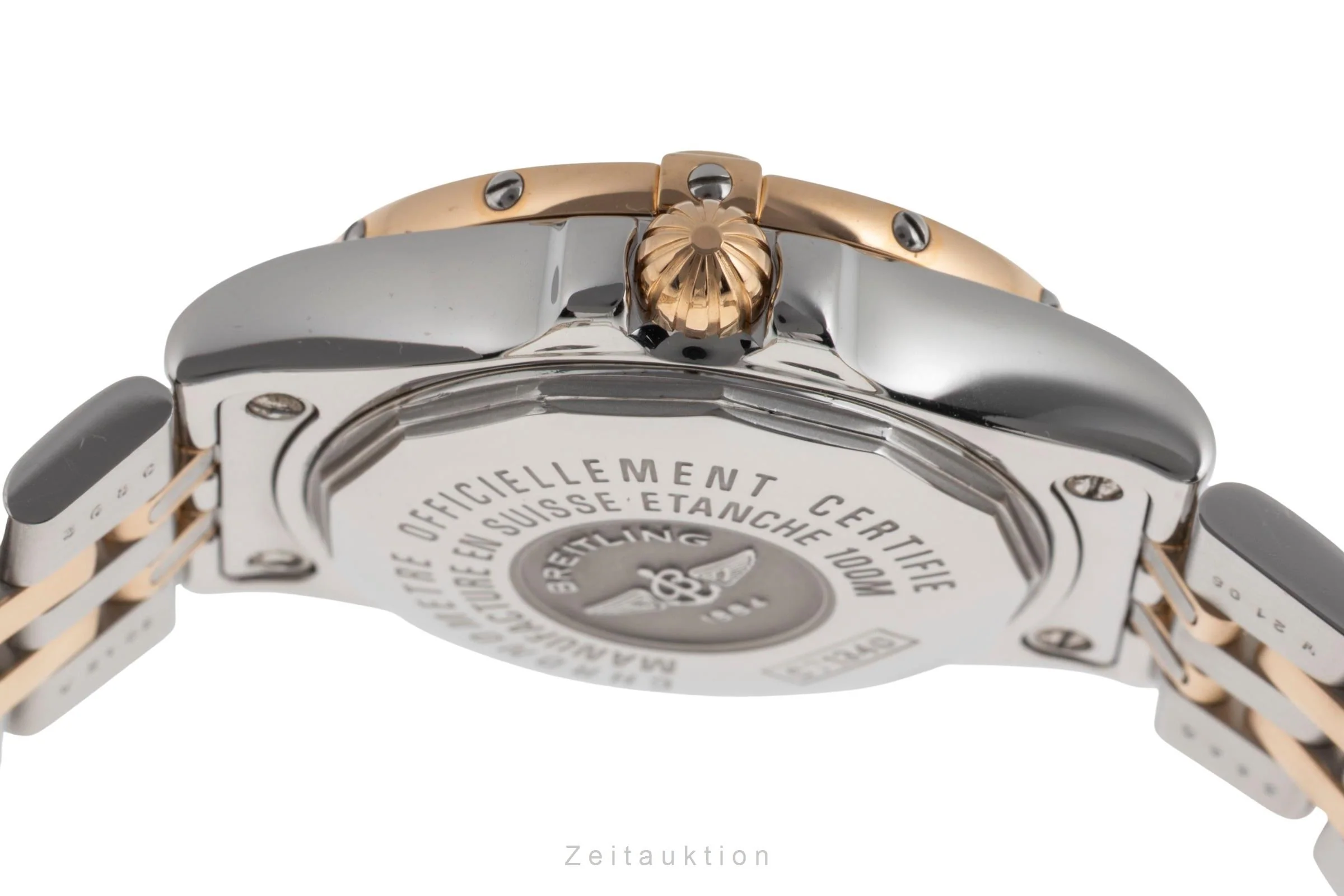 Breitling Galactic steel / gold quartz women's watch C71340   [2502076] - Image 12