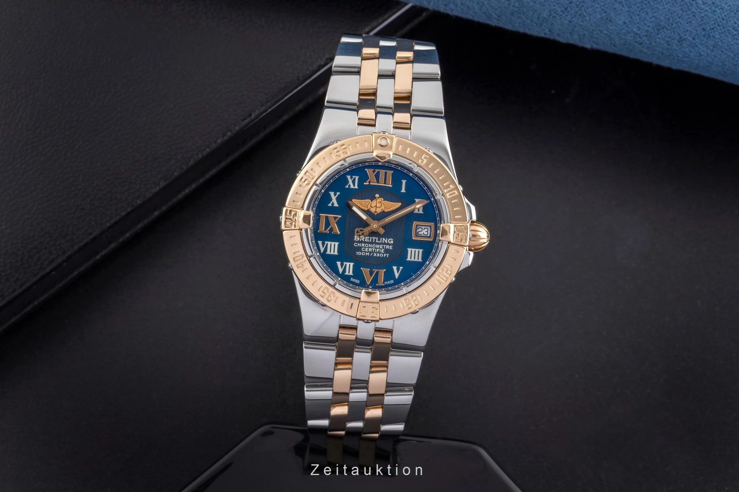Breitling Galactic steel / gold quartz women's watch C71340   [2502076] - Image 4