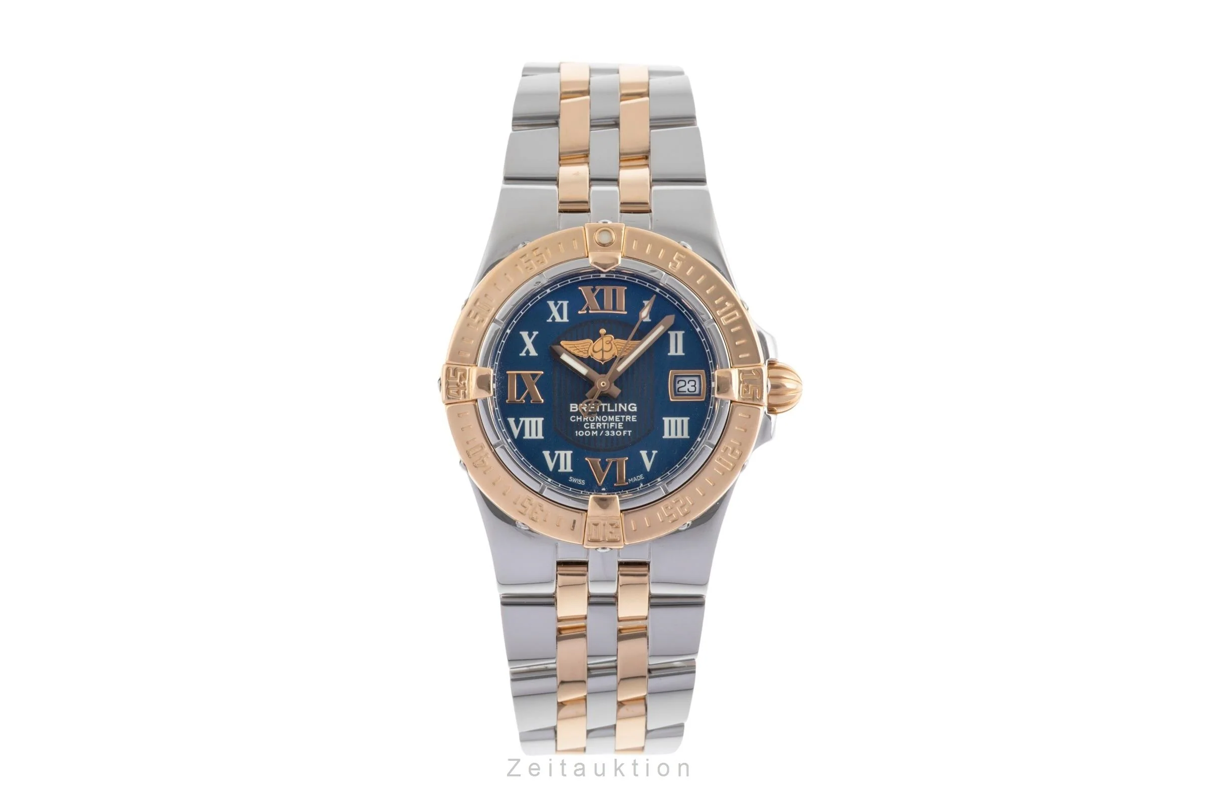 Breitling Galactic steel / gold quartz women's watch C71340   [2502076] - Image 5