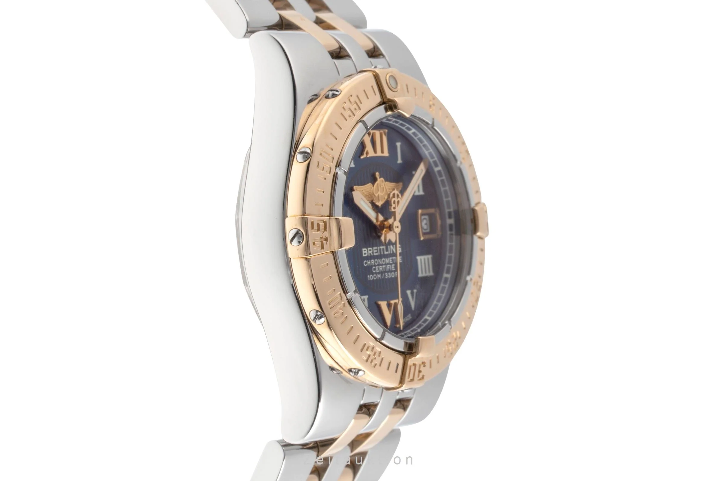 Breitling Galactic steel / gold quartz women's watch C71340   [2502076] - Image 8