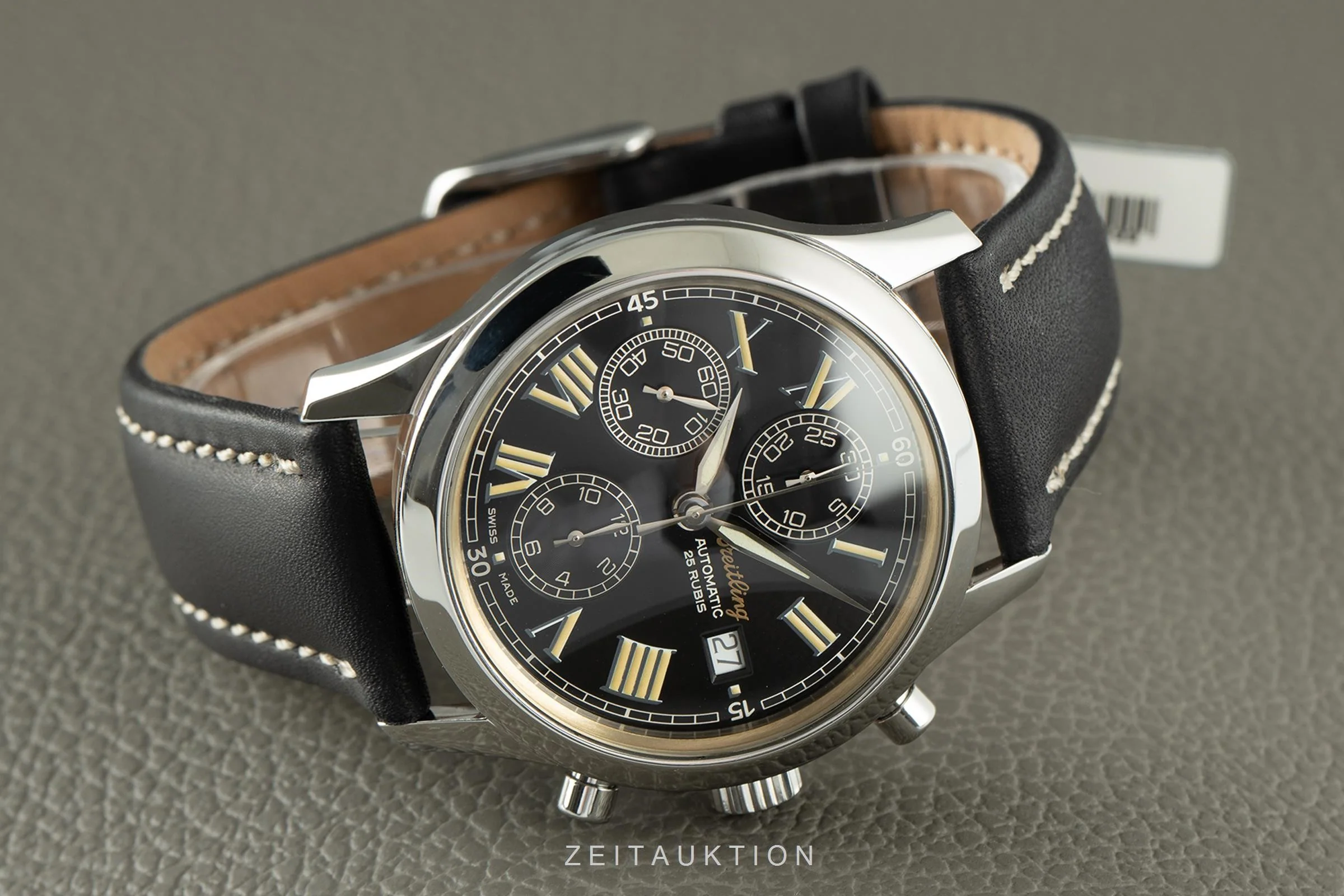 Breitling Grand Premier chronograph steel automatic men's watch A13024.1  [2104919] - Image 2