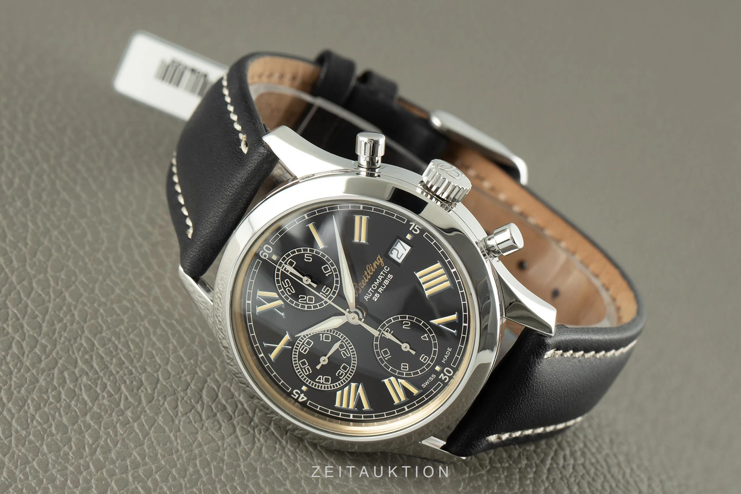 Breitling Grand Premier chronograph steel automatic men's watch A13024.1  [2104919] - Image 3