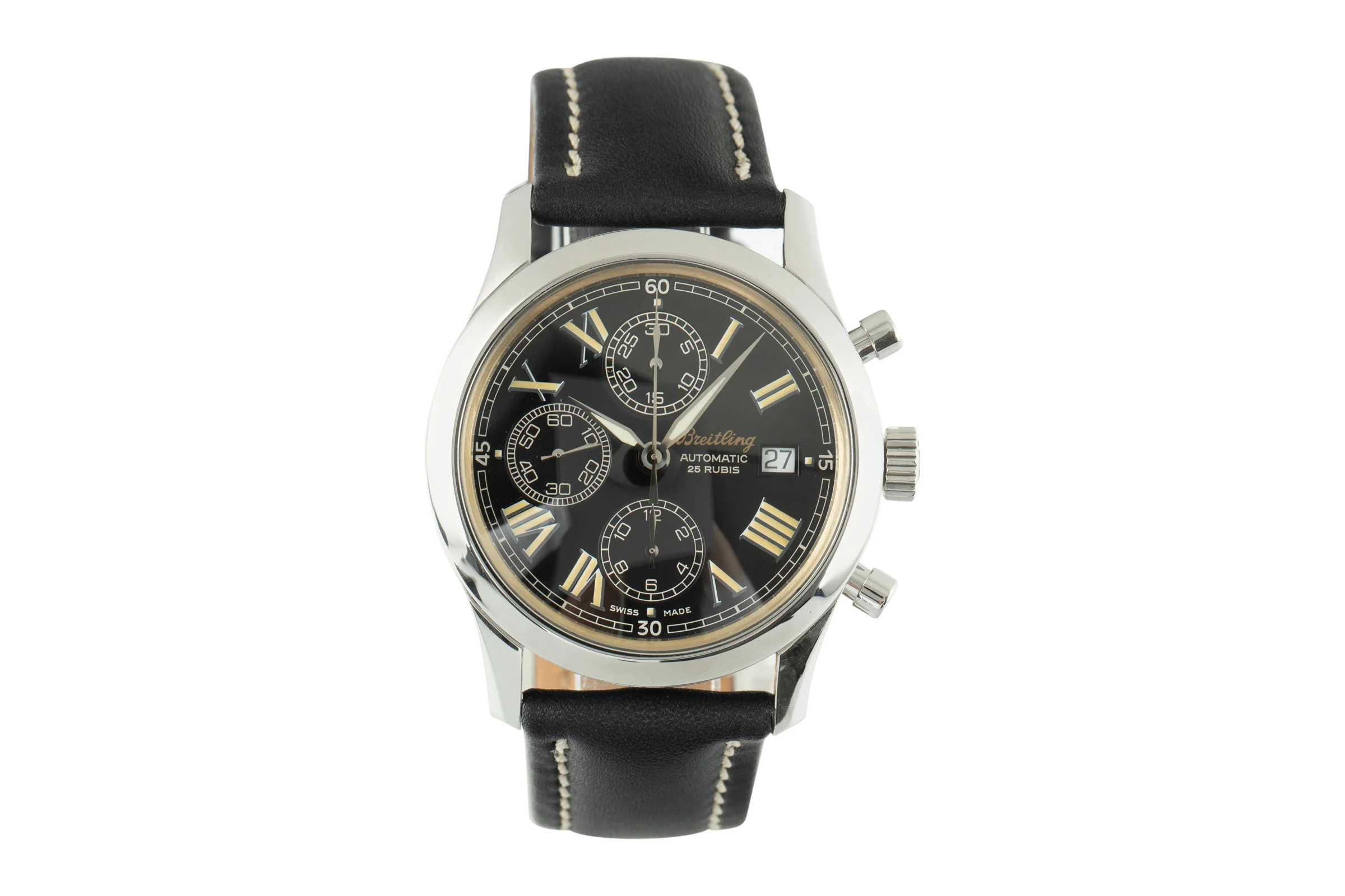 Breitling Grand Premier chronograph steel automatic men's watch A13024.1  [2104919] - Image 4