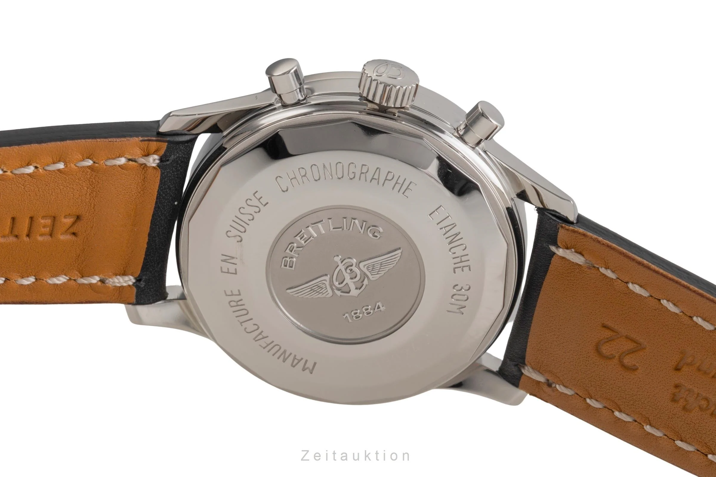 Breitling Grand Premier chronograph steel automatic men's watch A13024.1  [2503448] - Image 11