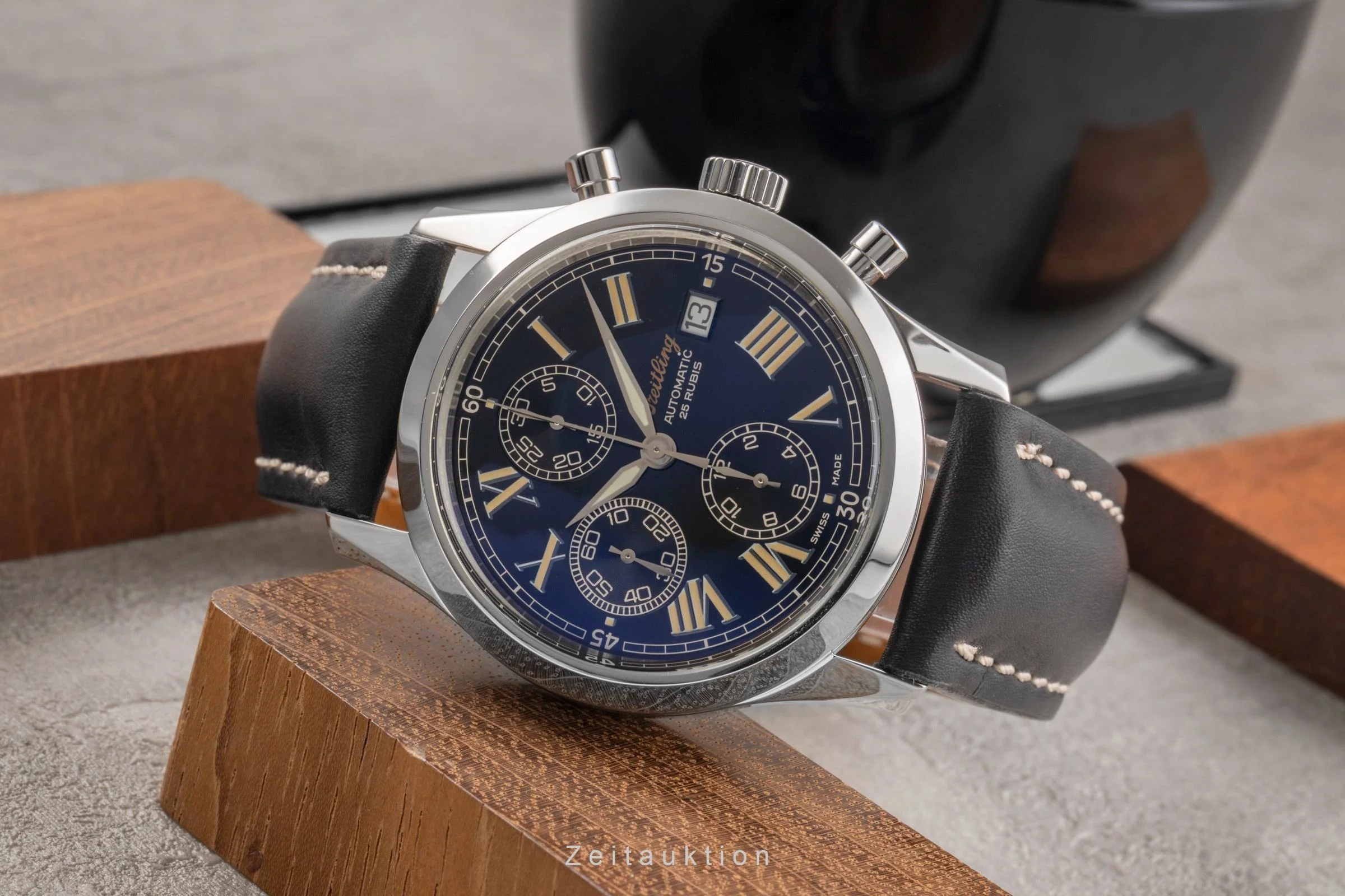 Breitling Grand Premier chronograph steel automatic men's watch A13024.1  [2503782] - Image 3