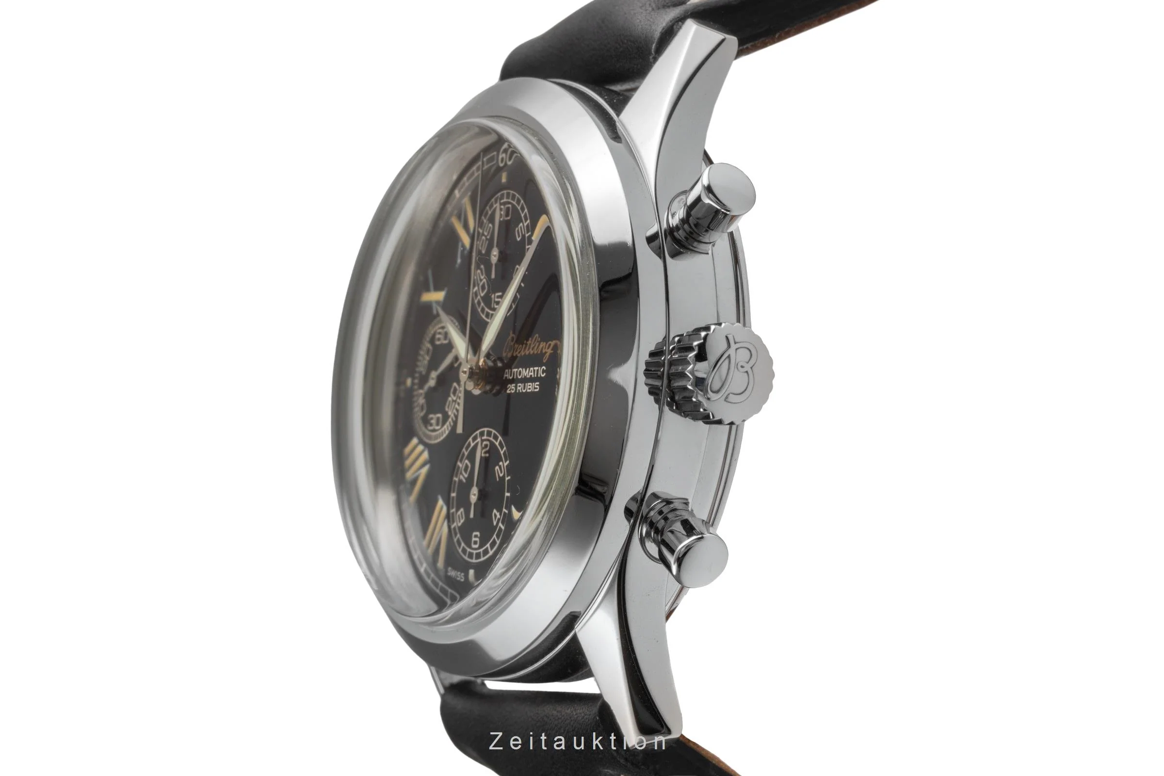Breitling Grand Premier chronograph steel automatic men's watch A13024.1  [2503782] - Image 7