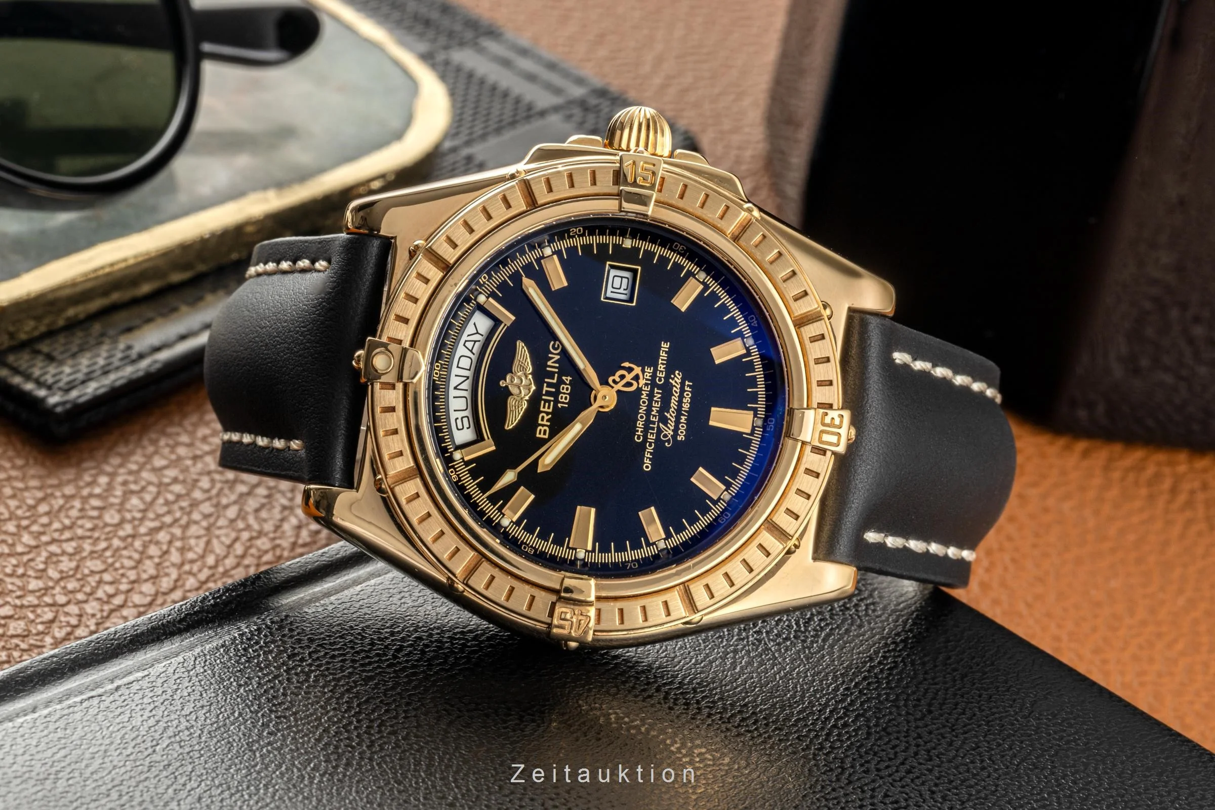 Breitling Headwind 18 ct gold automatic men's watch K45355 LP: 25000EUR  [2305015] - Image 2