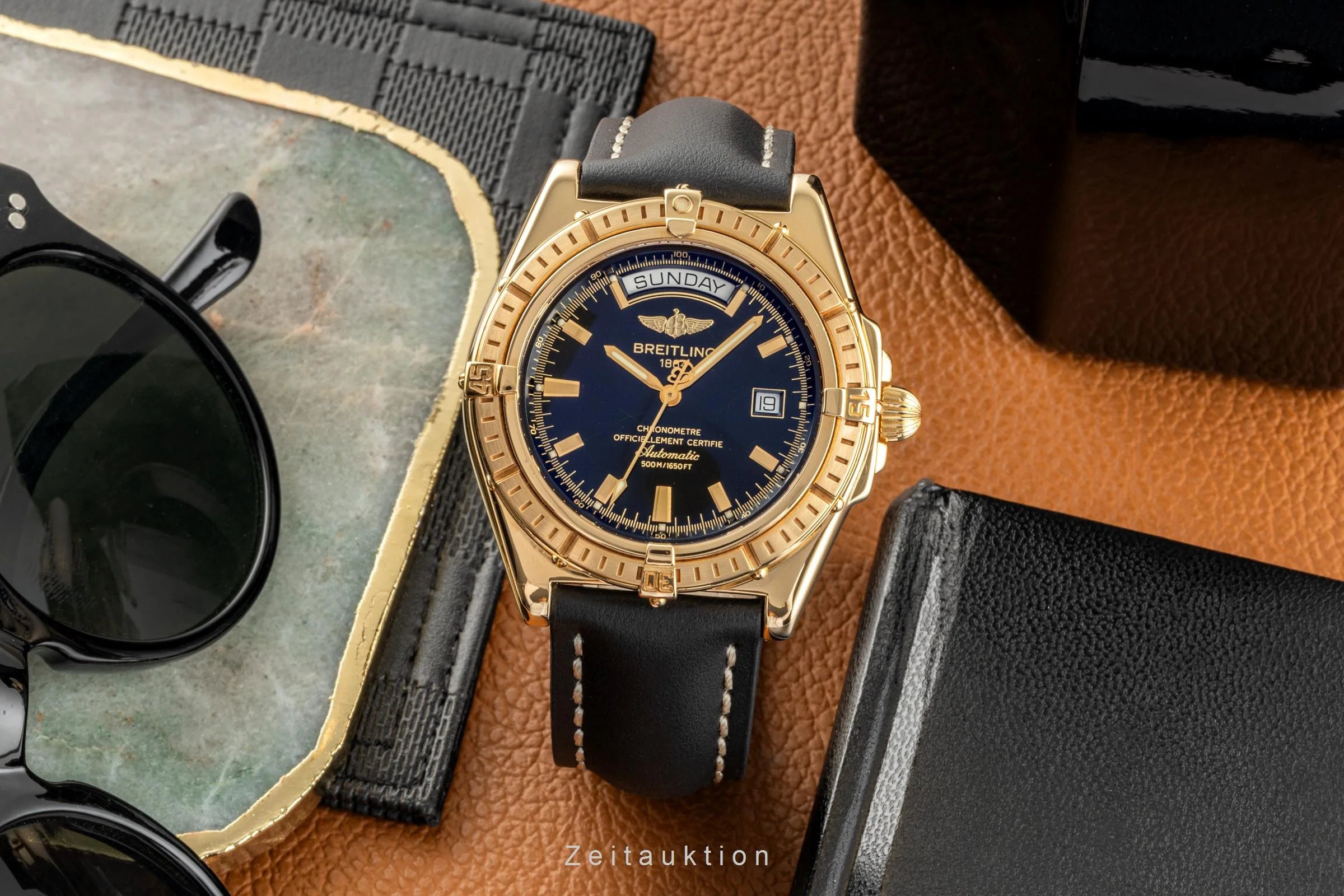 Breitling Headwind 18 ct gold automatic men's watch K45355 LP: 25000EUR  [2305015] - Image 3