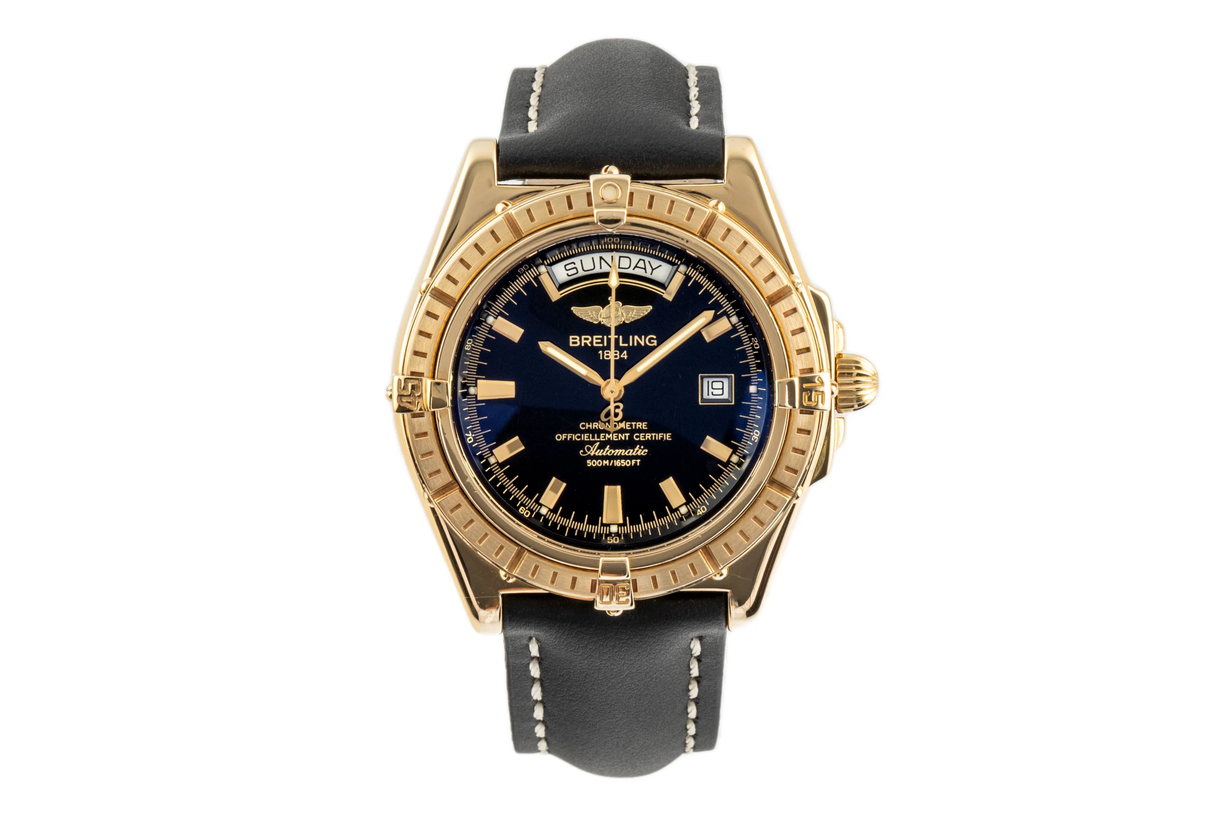 Breitling Headwind 18 ct gold automatic men's watch K45355 LP: 25000EUR  [2305015] - Image 4