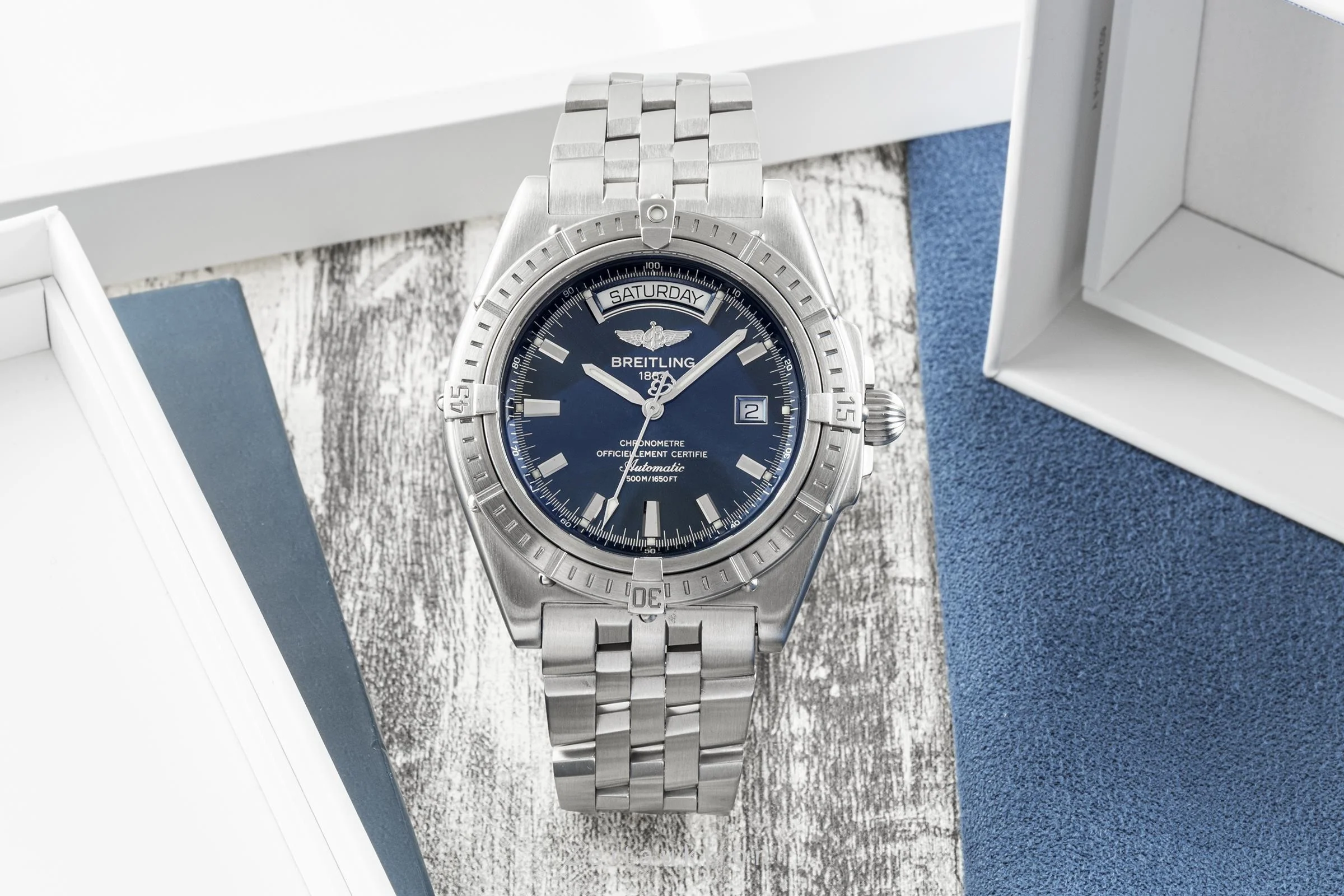 Breitling Headwind steel automatic men's watch A45355  [2300593] - Image 2