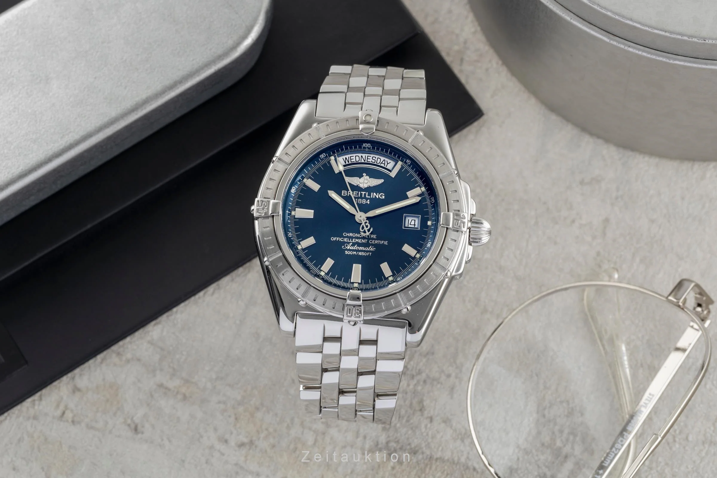 Breitling Headwind steel automatic men's watch A45355  [2503409] - Image 4