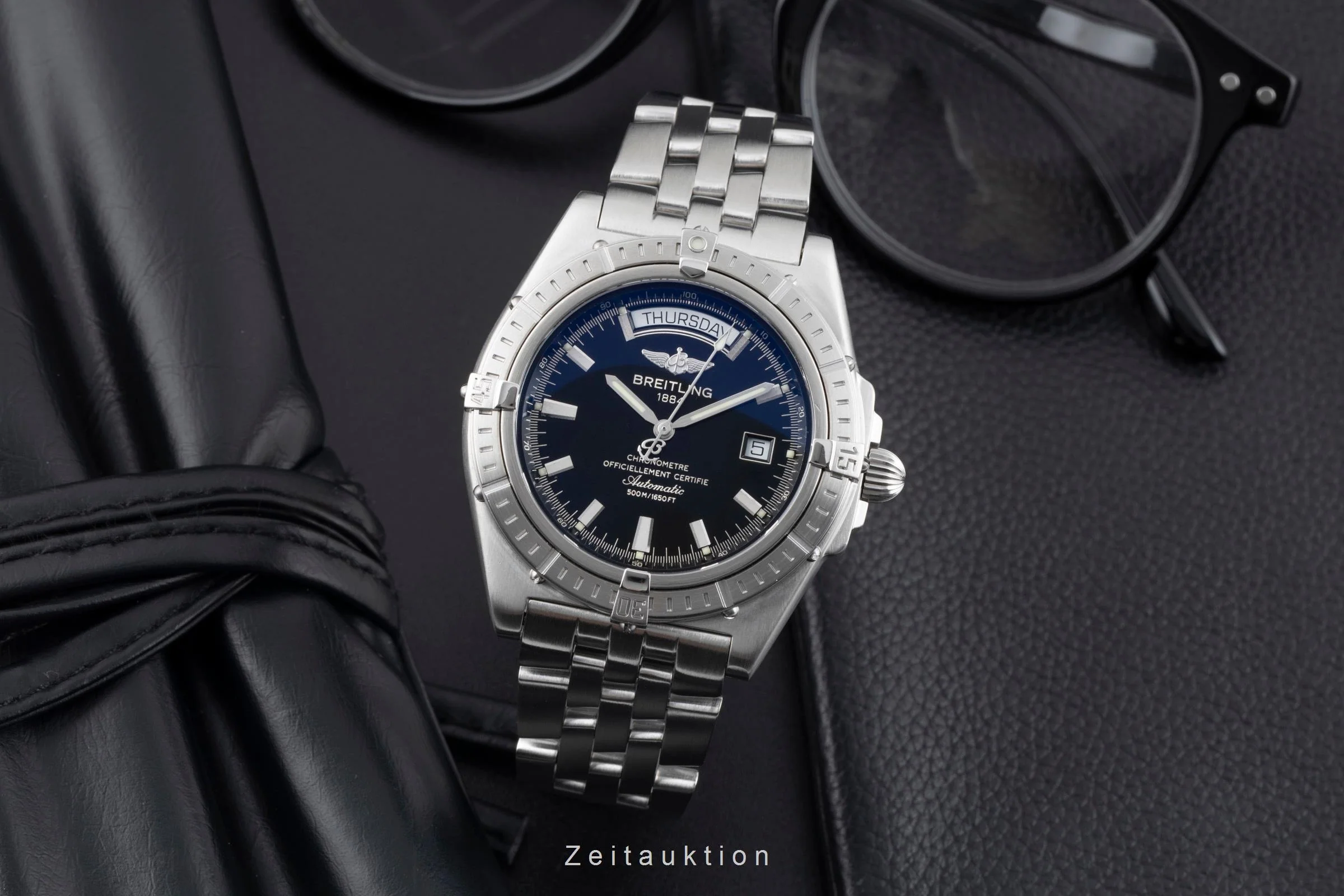 Breitling Headwind steel automatic men's watch A45355  [2600948] - Image 4