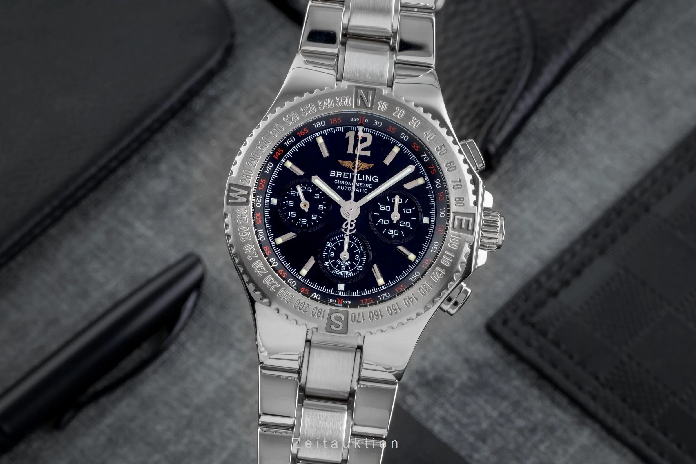 Breitling Hercules chronograph steel automatic men's watch A39362  [2501423] - Image 2