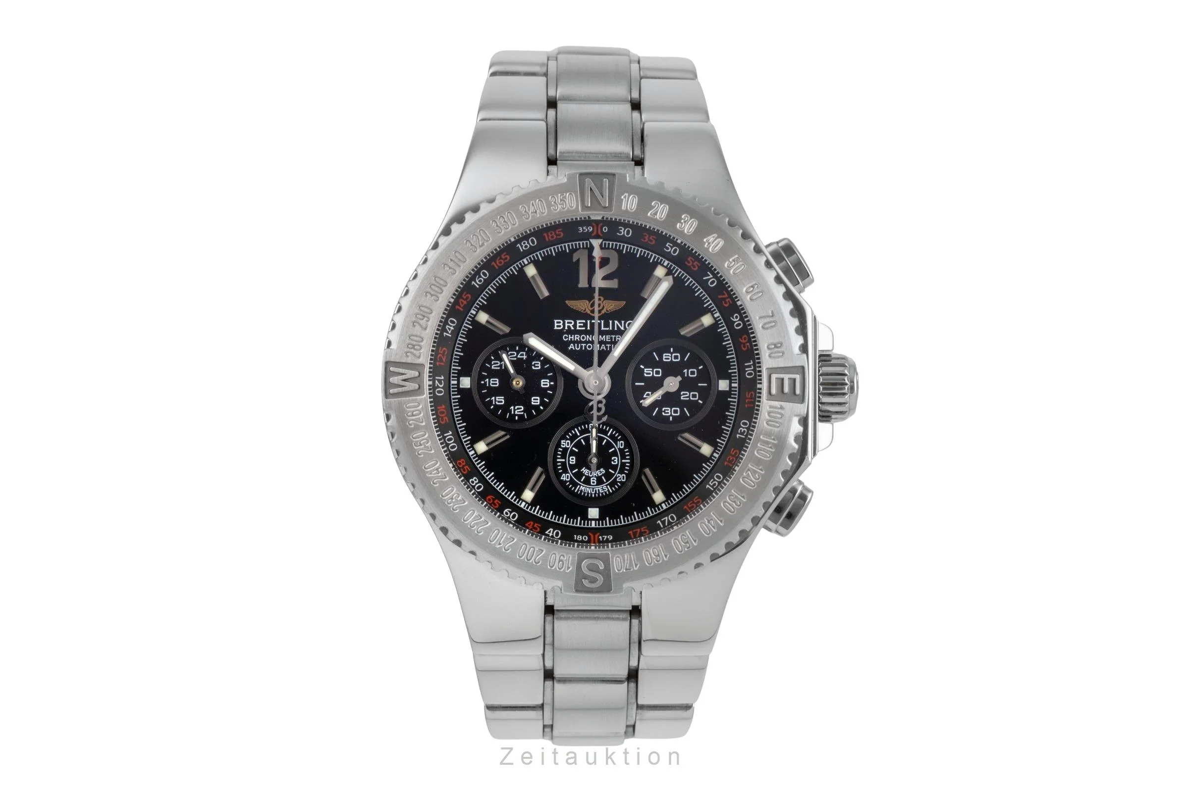 Breitling Hercules chronograph steel automatic men's watch A39362  [2501423] - Image 5