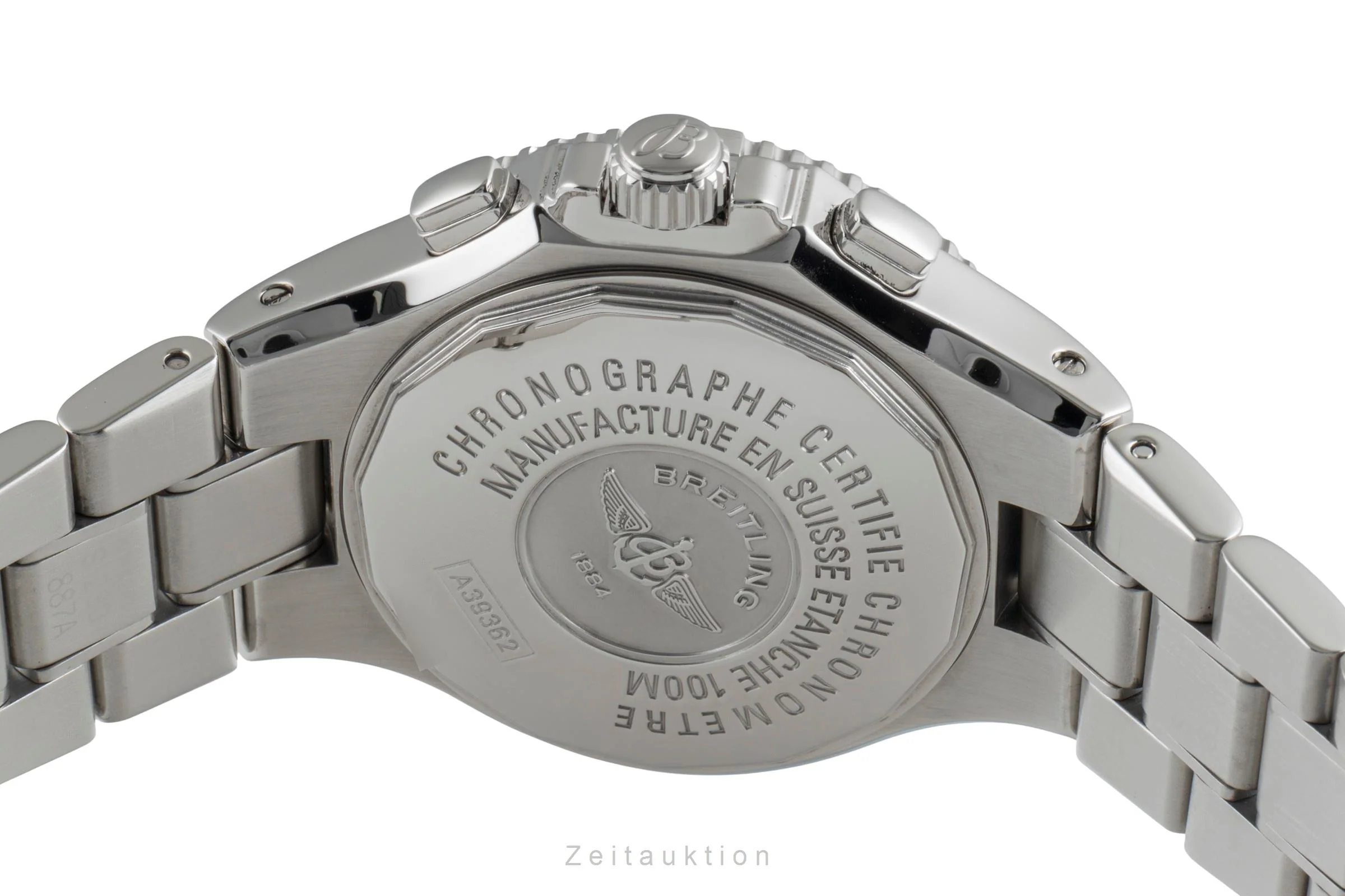 Breitling Hercules chronograph steel automatic men's watch A39362  [2505108] - Image 12