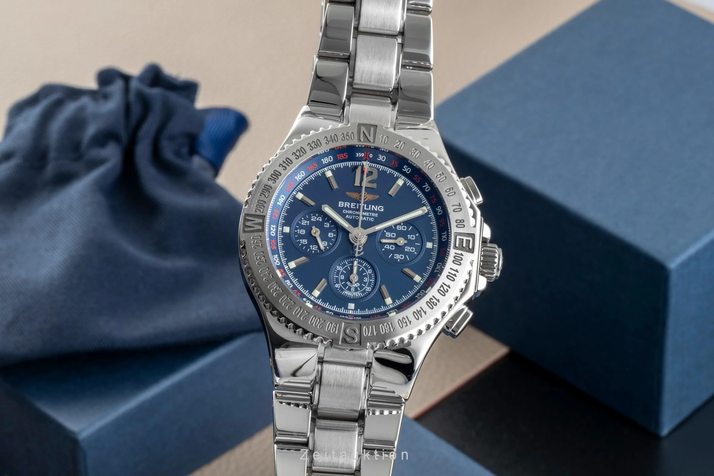 Breitling Hercules chronograph steel automatic men's watch A39362  [2506903] - Image 2