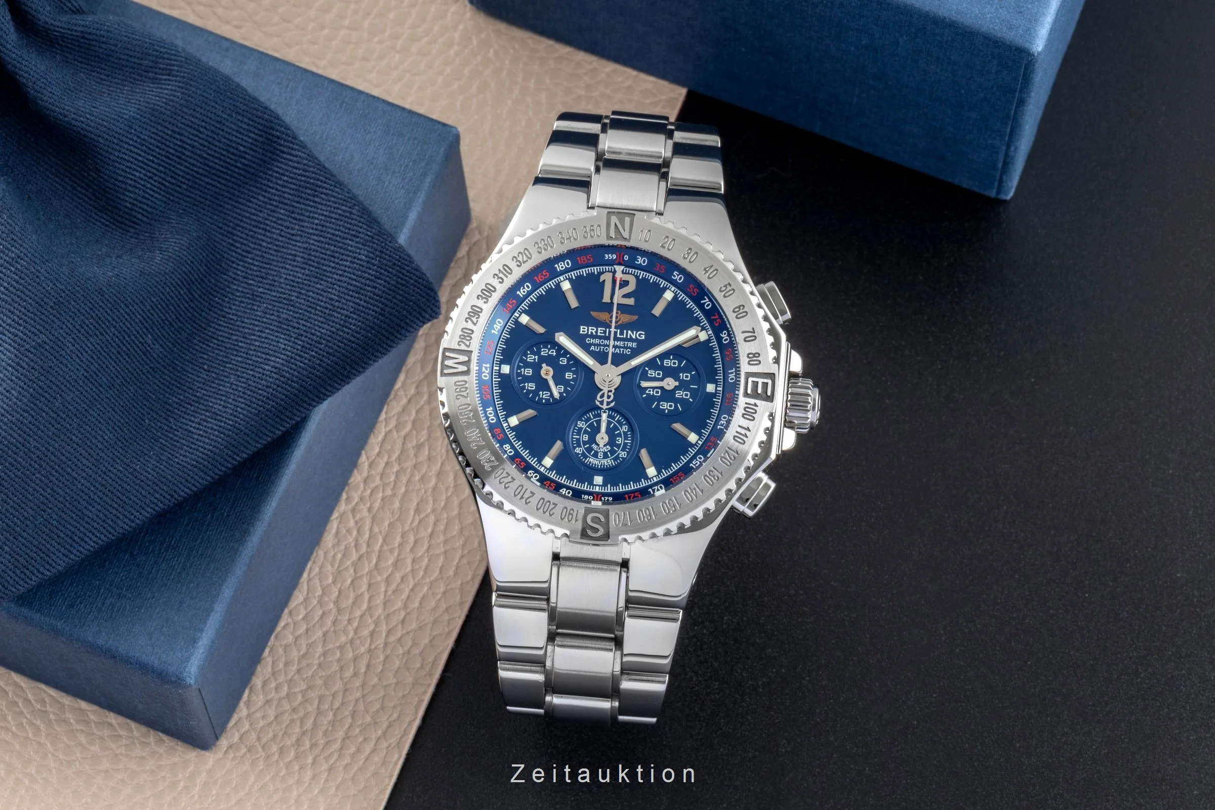 Breitling Hercules chronograph steel automatic men's watch A39362  [2506903] - Image 4