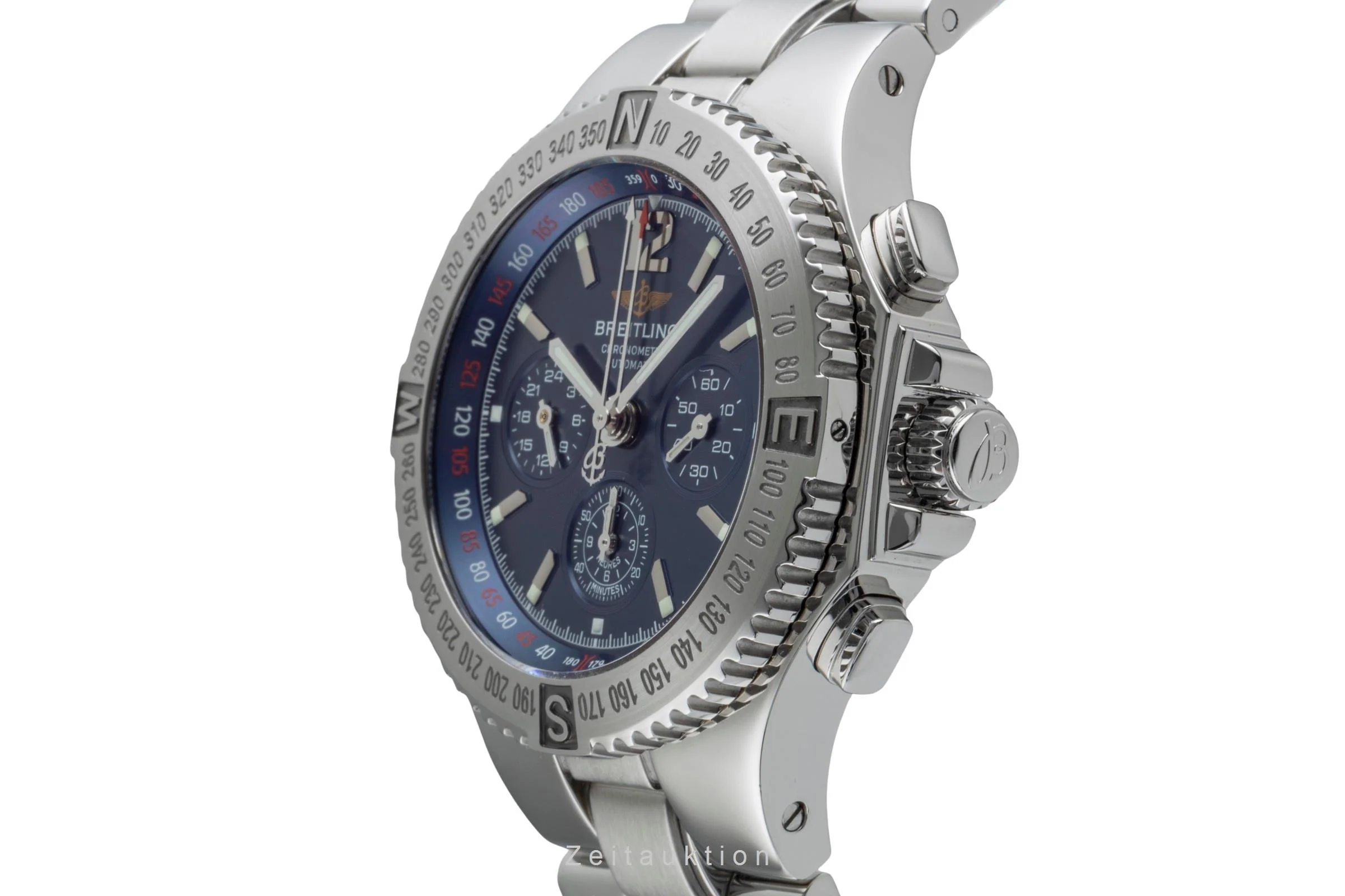 Breitling Hercules chronograph steel automatic men's watch A39362  [2506903] - Image 7