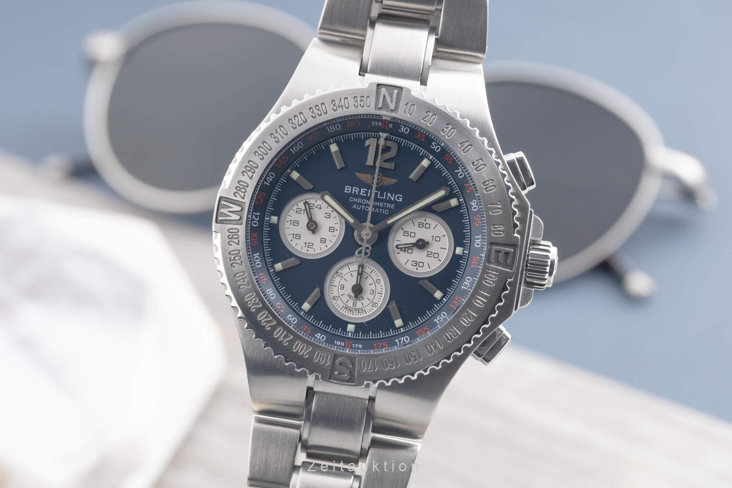Breitling Hercules chronograph steel automatic men's watch A39363  [2501615] - Image 2
