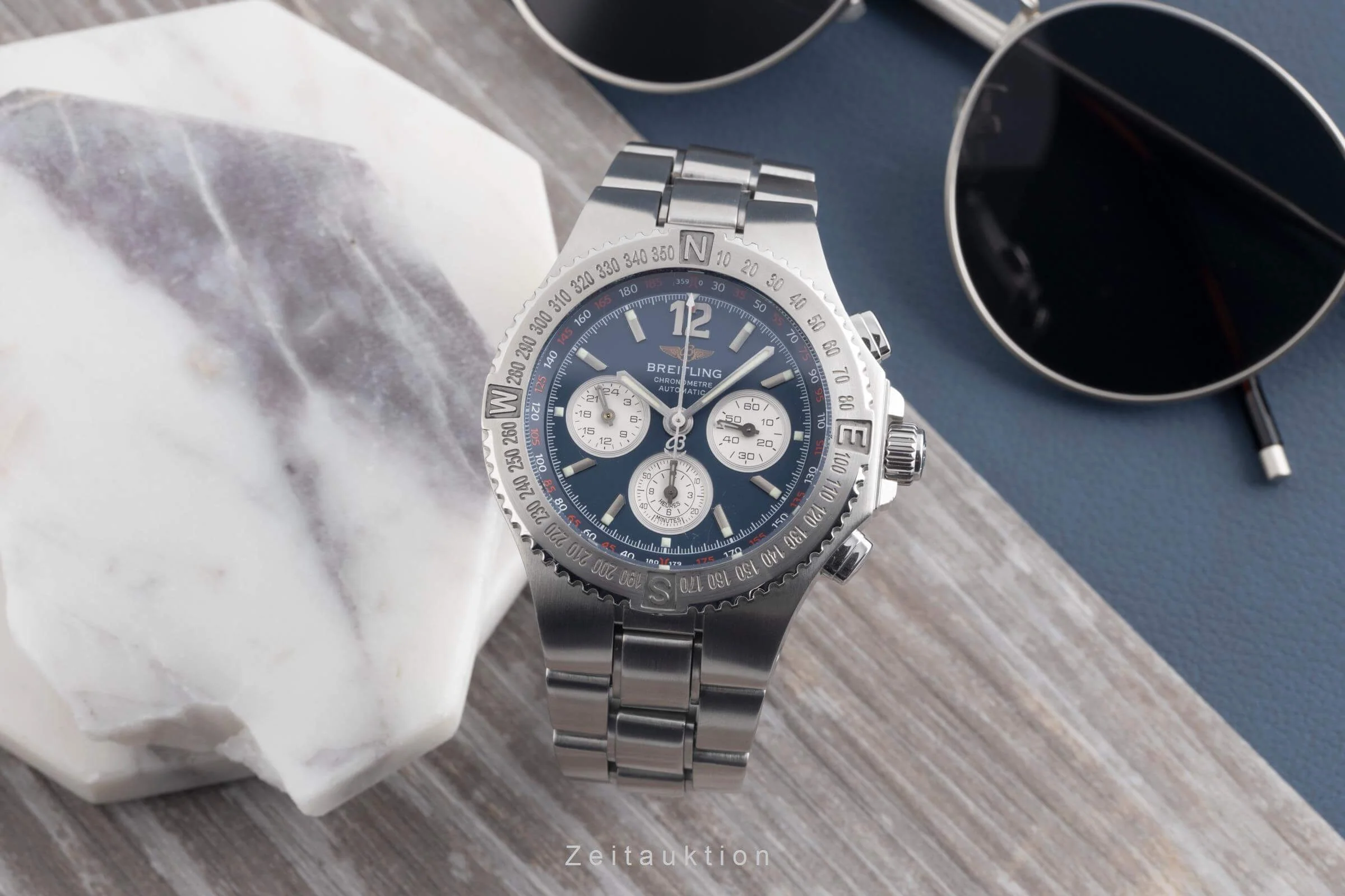 Breitling Hercules chronograph steel automatic men's watch A39363  [2501615] - Image 4