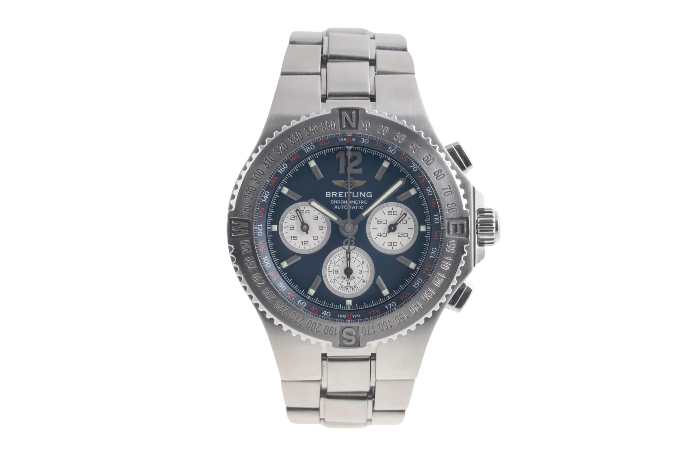 Breitling Hercules chronograph steel automatic men's watch A39363  [2501615] - Image 5