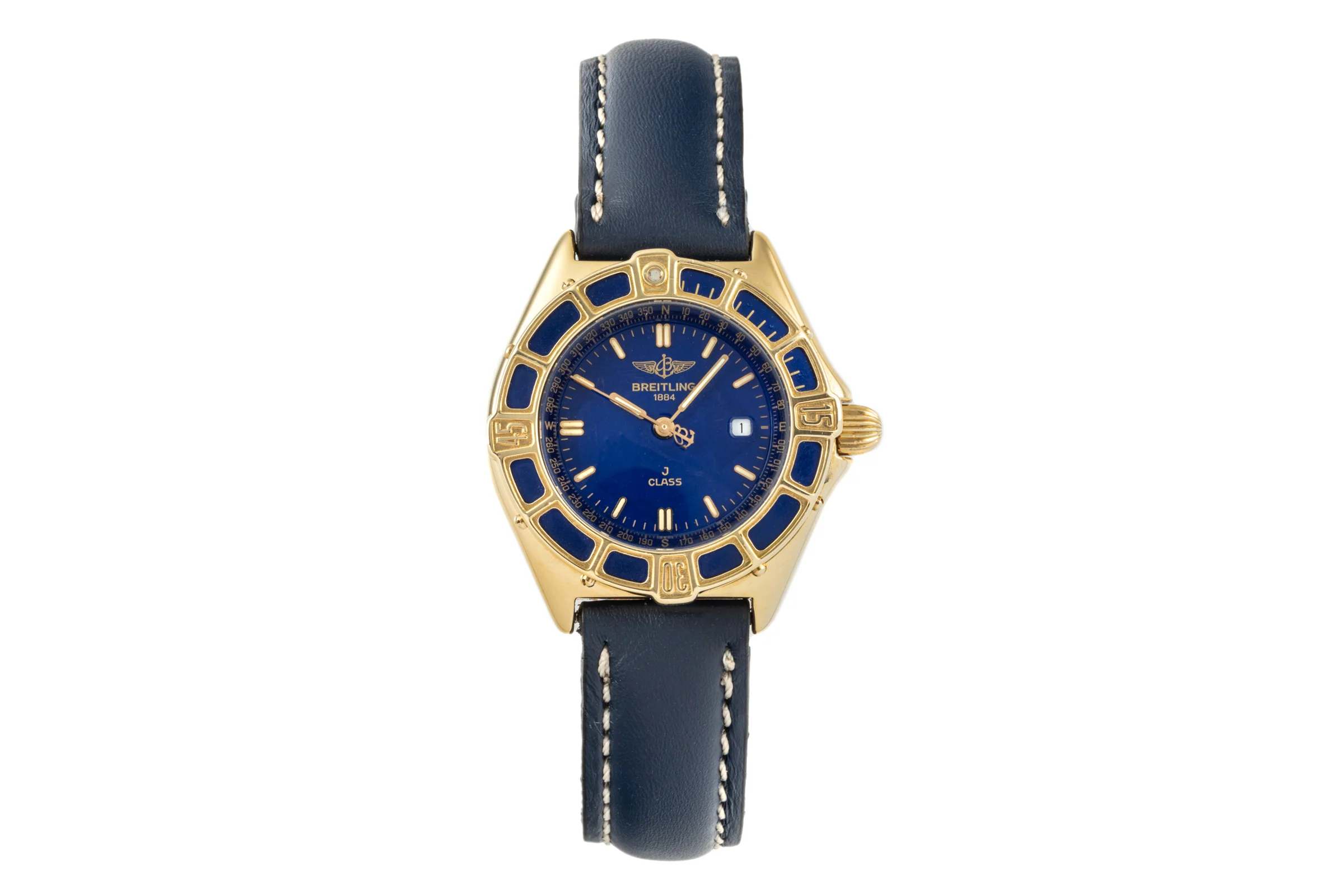Breitling J-Class 18 ct gold quartz women's watch K52063  [2302479] - Image 4
