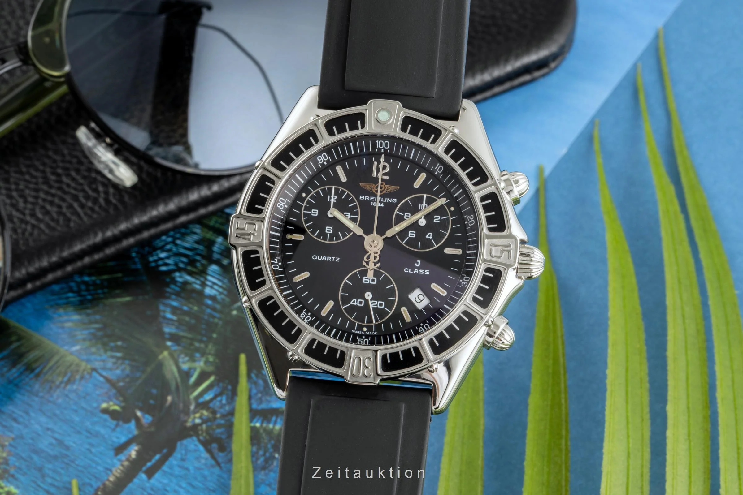 Breitling J-Class chronograph steel quartz men's watch A53067  [2400538] - Image 3