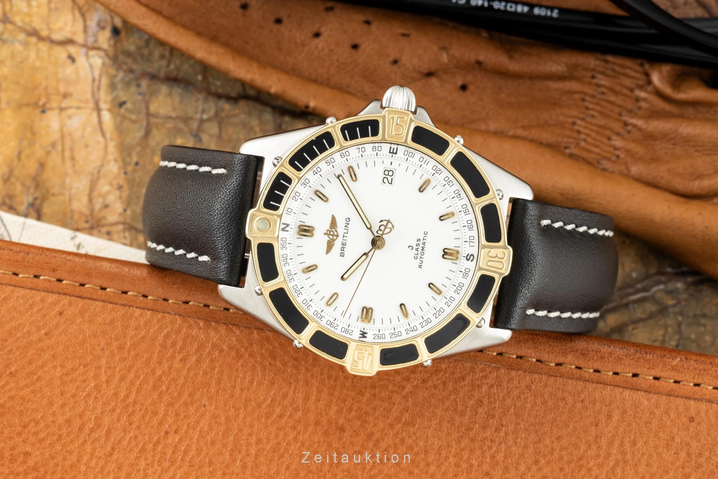Breitling J-Class steel / gold automatic men's watch 80250  [2204547] - Image 2