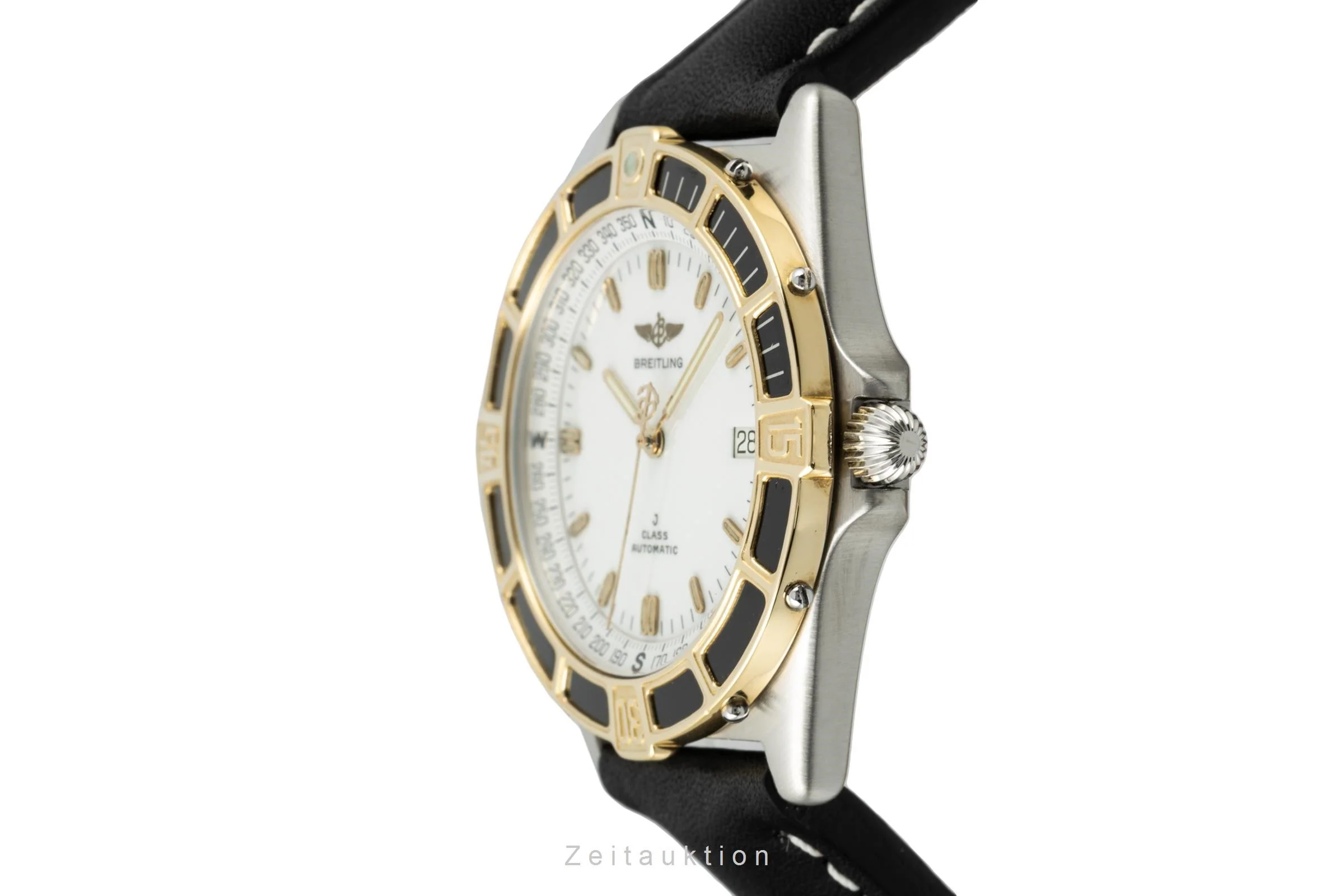 Breitling J-Class steel / gold automatic men's watch 80250  [2204547] - Image 6