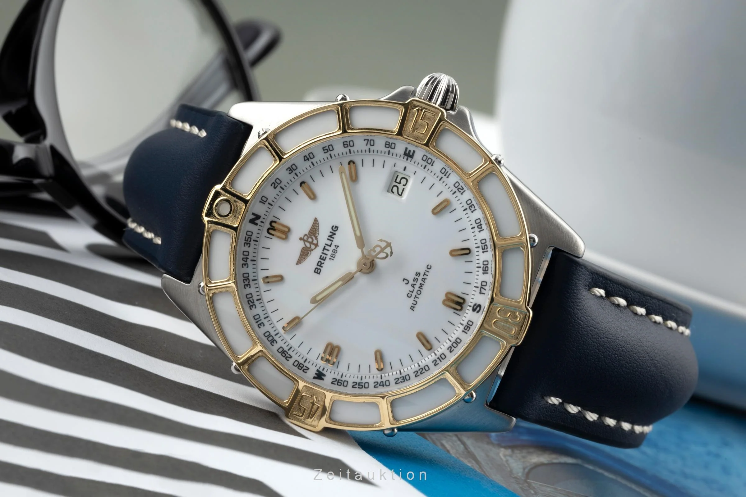 Breitling J-Class steel / gold automatic men's watch 80250  [2400833] - Image 2
