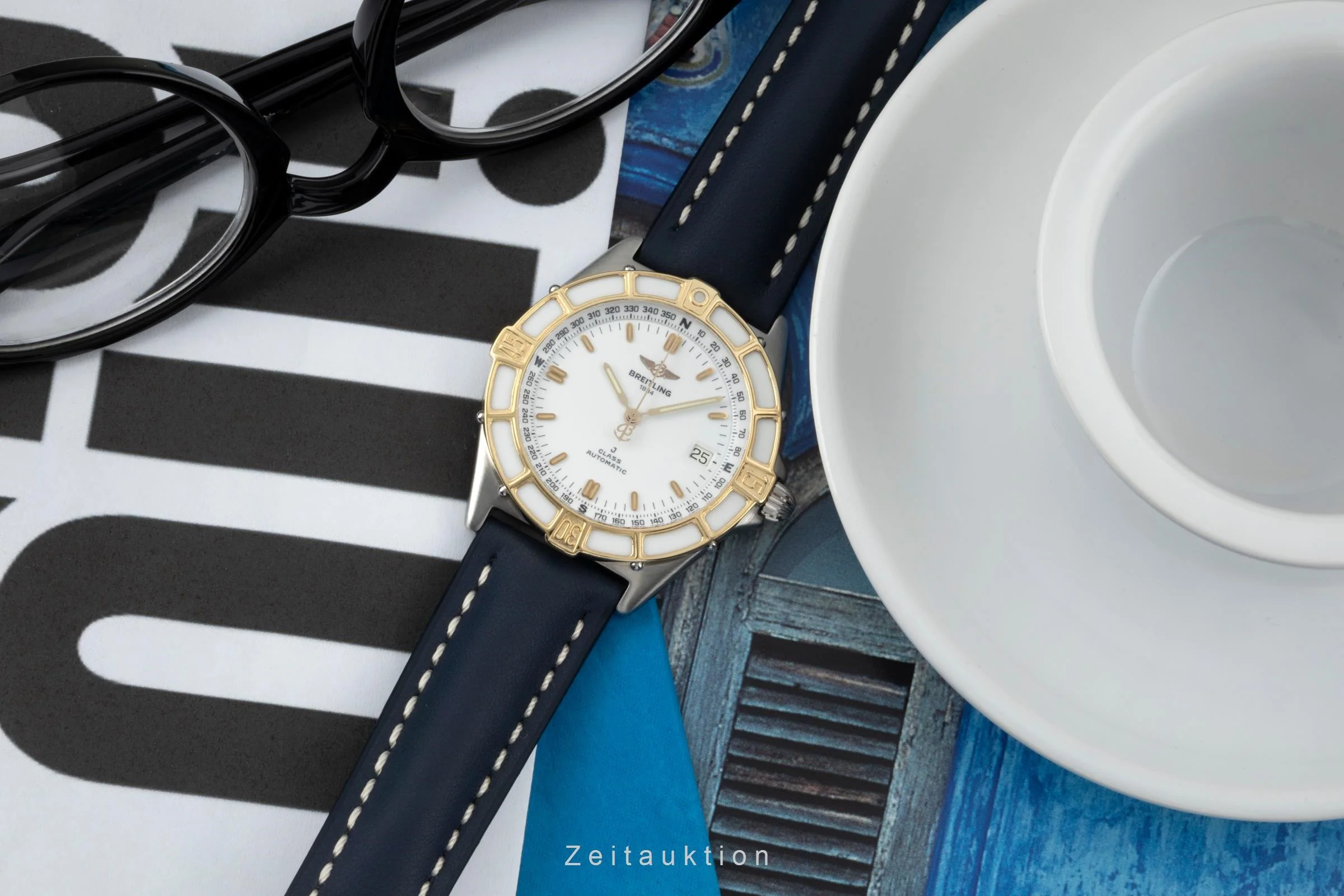 Breitling J-Class steel / gold automatic men's watch 80250  [2400833] - Image 3