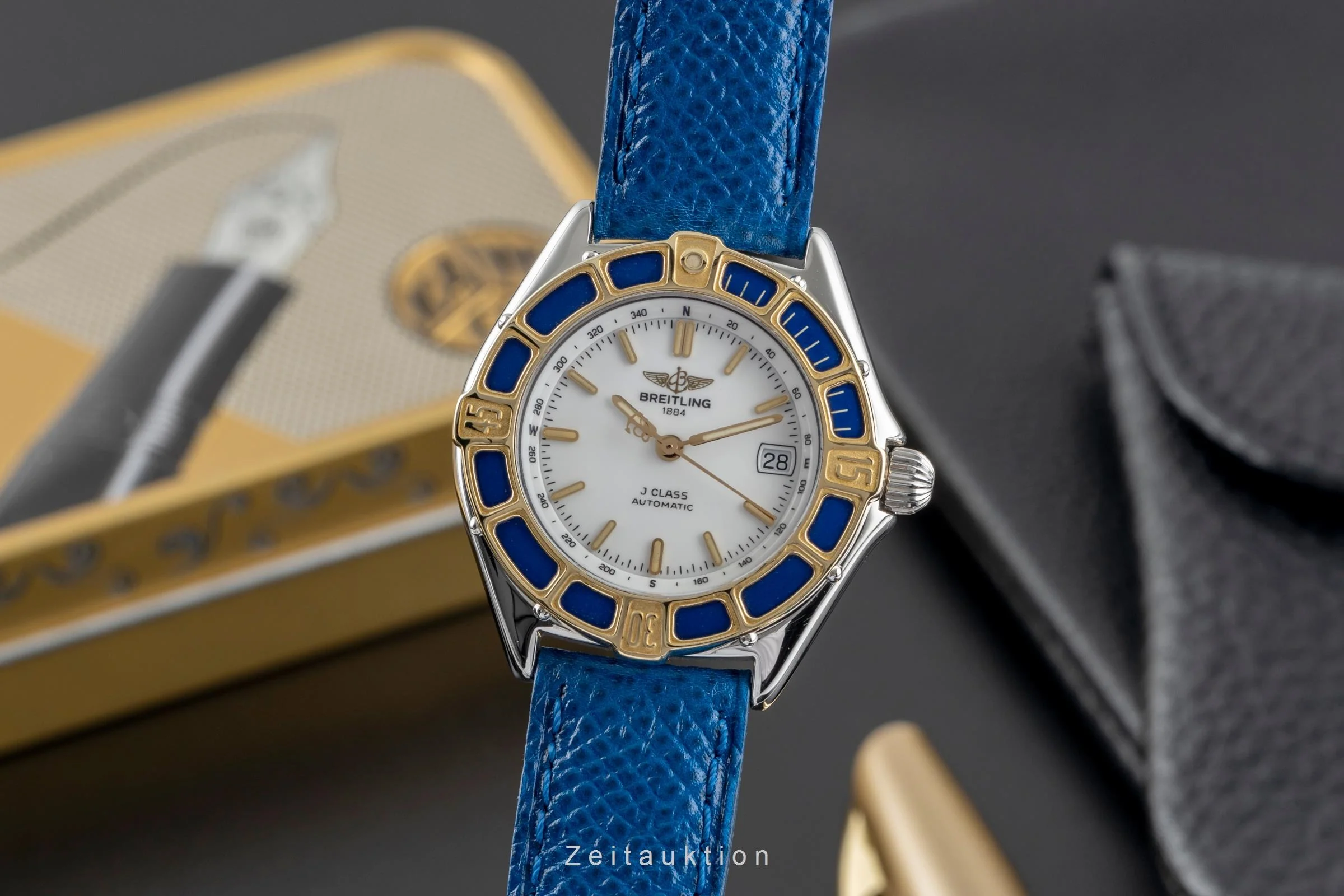 Breitling J-Class steel / gold automatic women's watch D31063  [2502197] - Image 2
