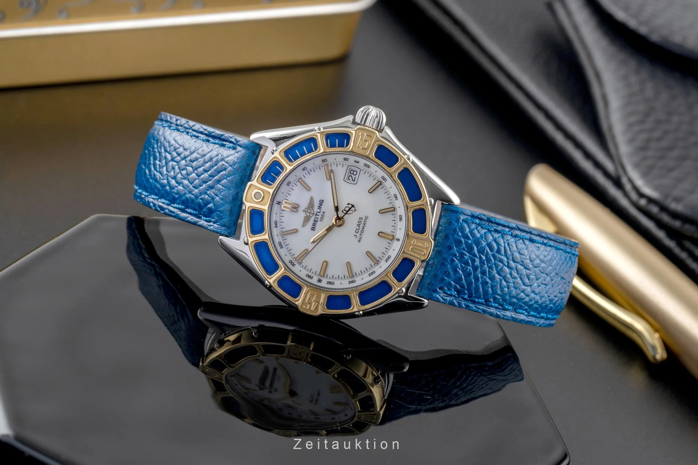 Breitling J-Class steel / gold automatic women's watch D31063  [2502197] - Image 3
