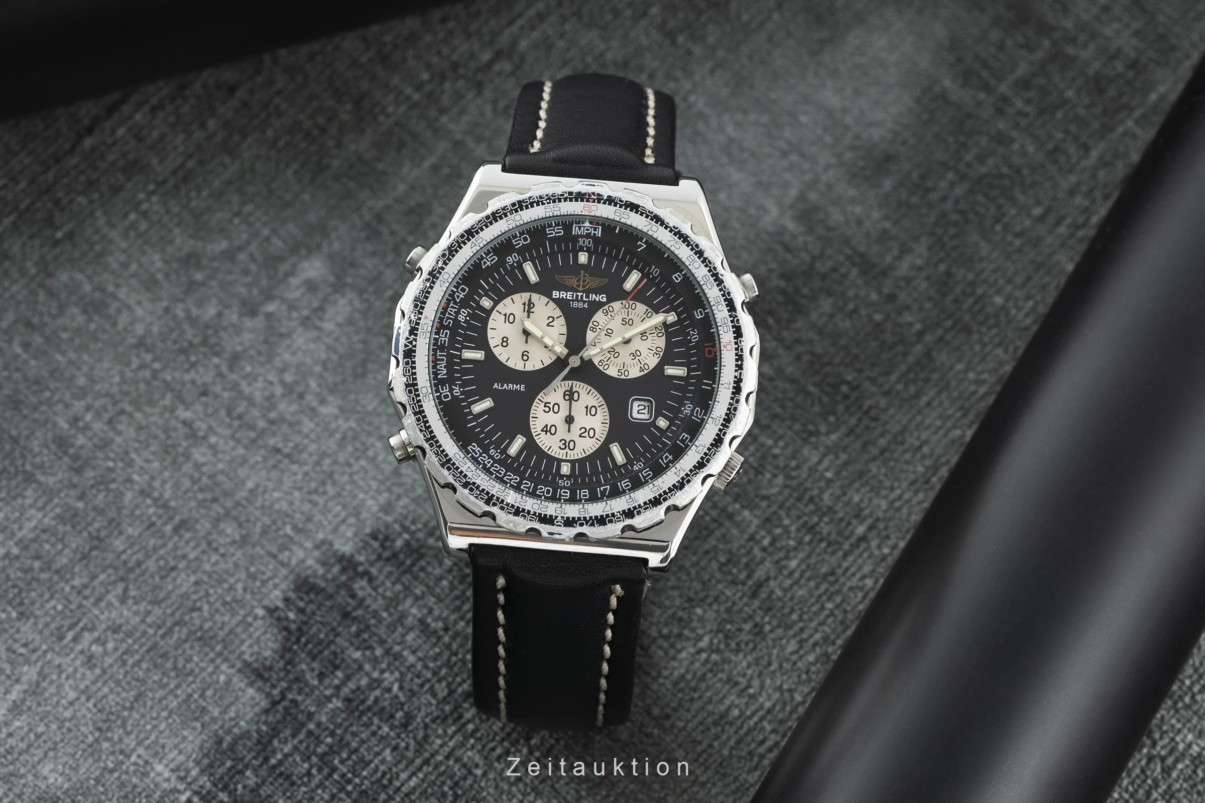Breitling Jupiter Pilot chronograph steel quartz men's watch A59028  [2111115] - Image 3