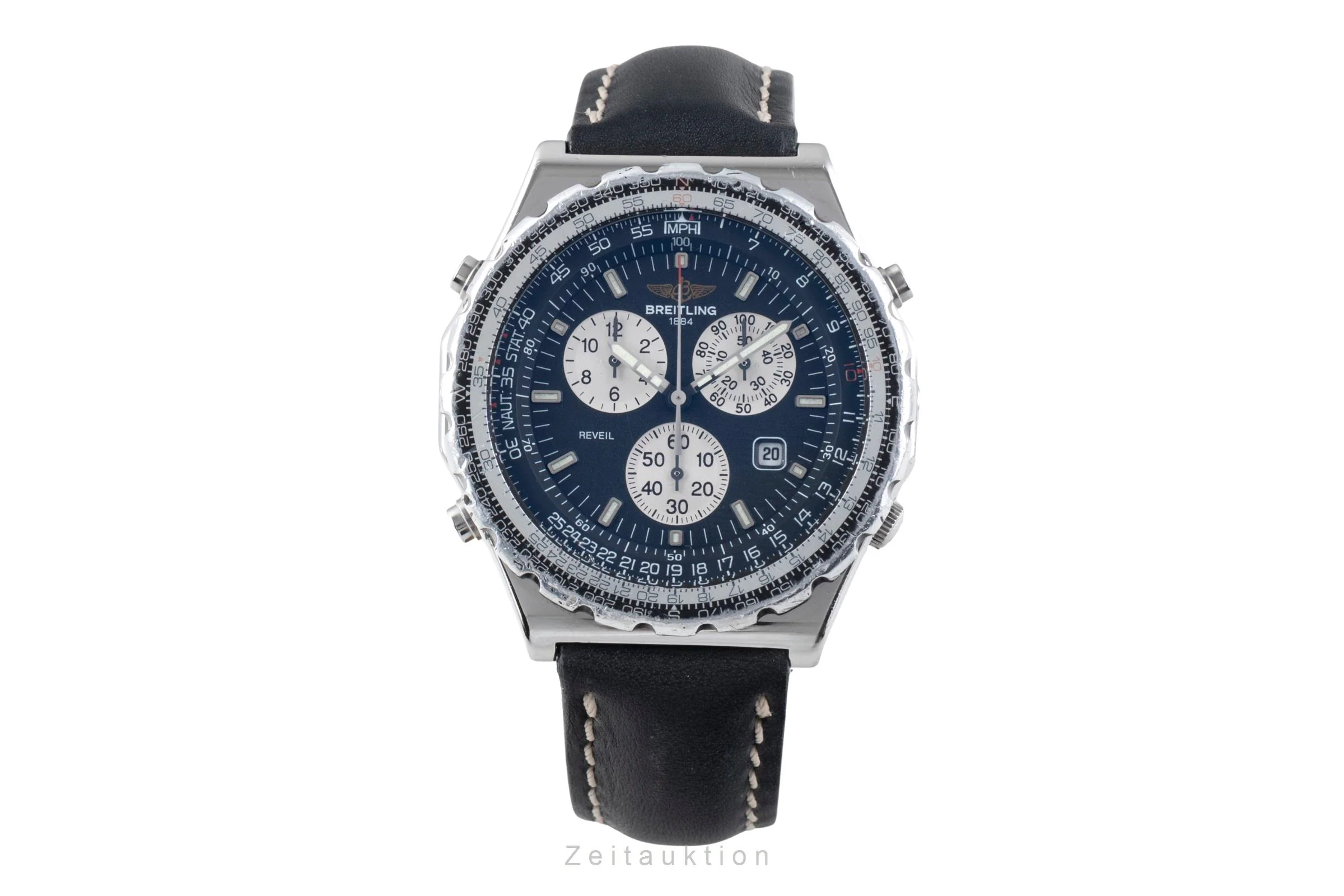 Breitling Jupiter Pilot chronograph steel quartz men's watch A59028  [2507403] - Image 5