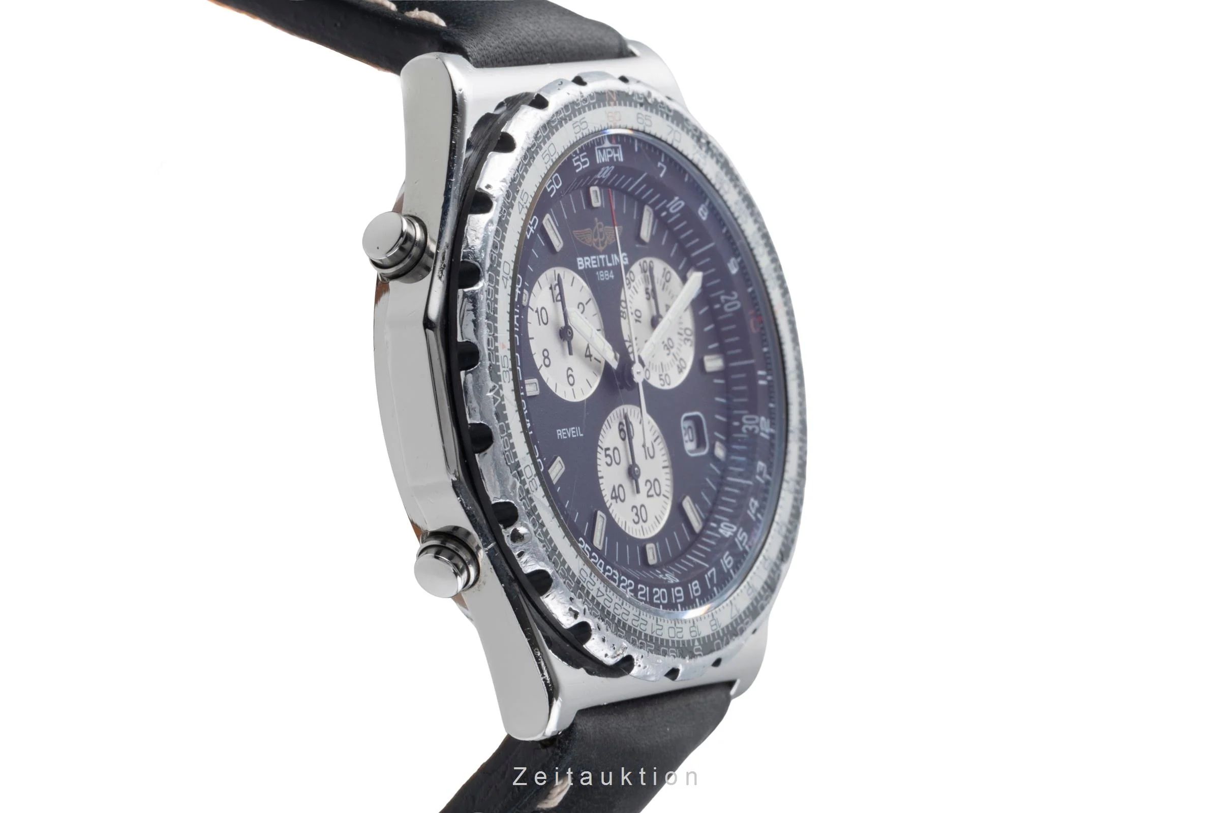 Breitling Jupiter Pilot chronograph steel quartz men's watch A59028  [2507403] - Image 8