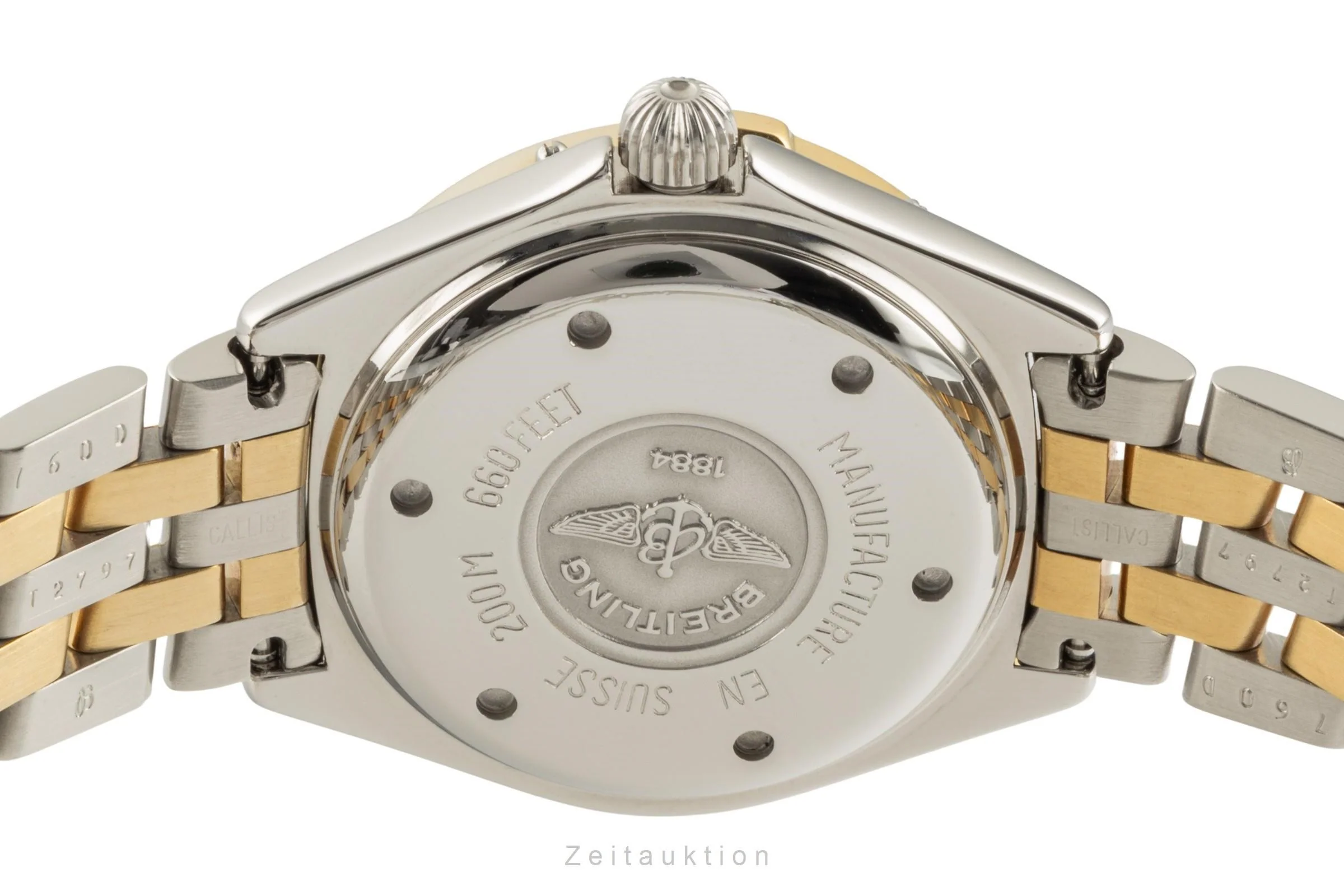 Breitling Lady J steel / gold quartz women's watch D52065  [2400412] - Image 10
