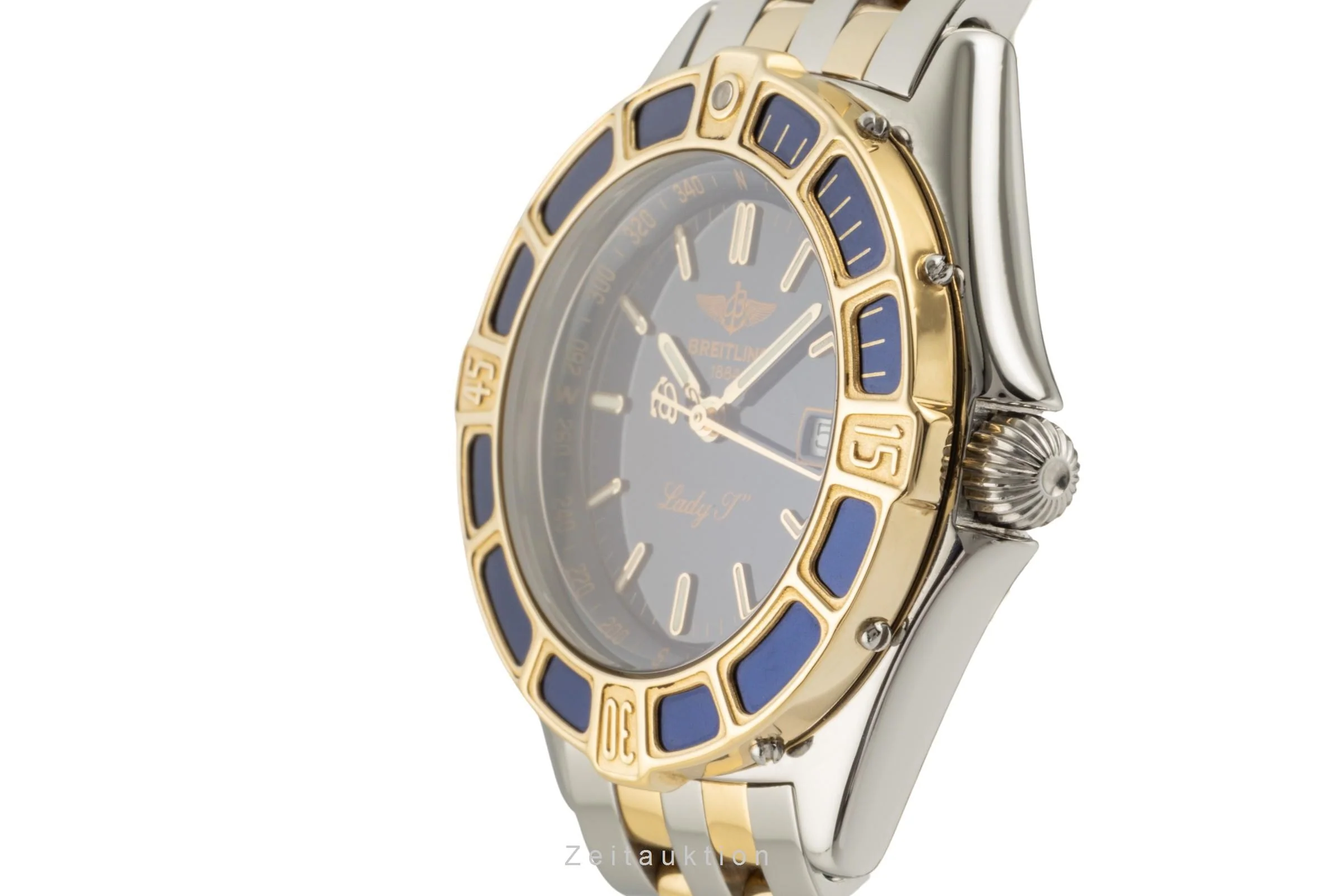 Breitling Lady J steel / gold quartz women's watch D52065  [2400412] - Image 6