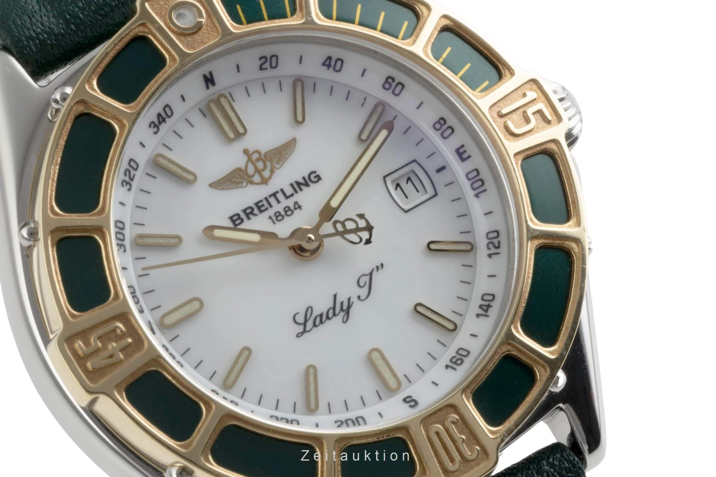 Breitling Lady J steel / gold quartz women's watch D52065  [2402386] - Image 13