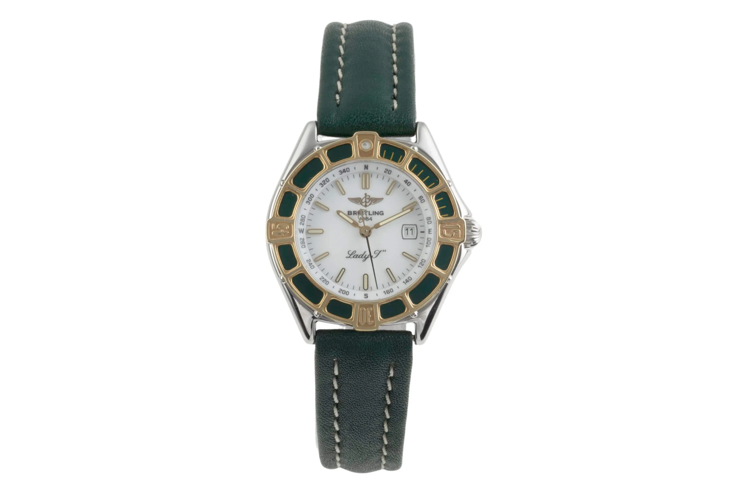Breitling Lady J steel / gold quartz women's watch D52065  [2402386] - Image 4