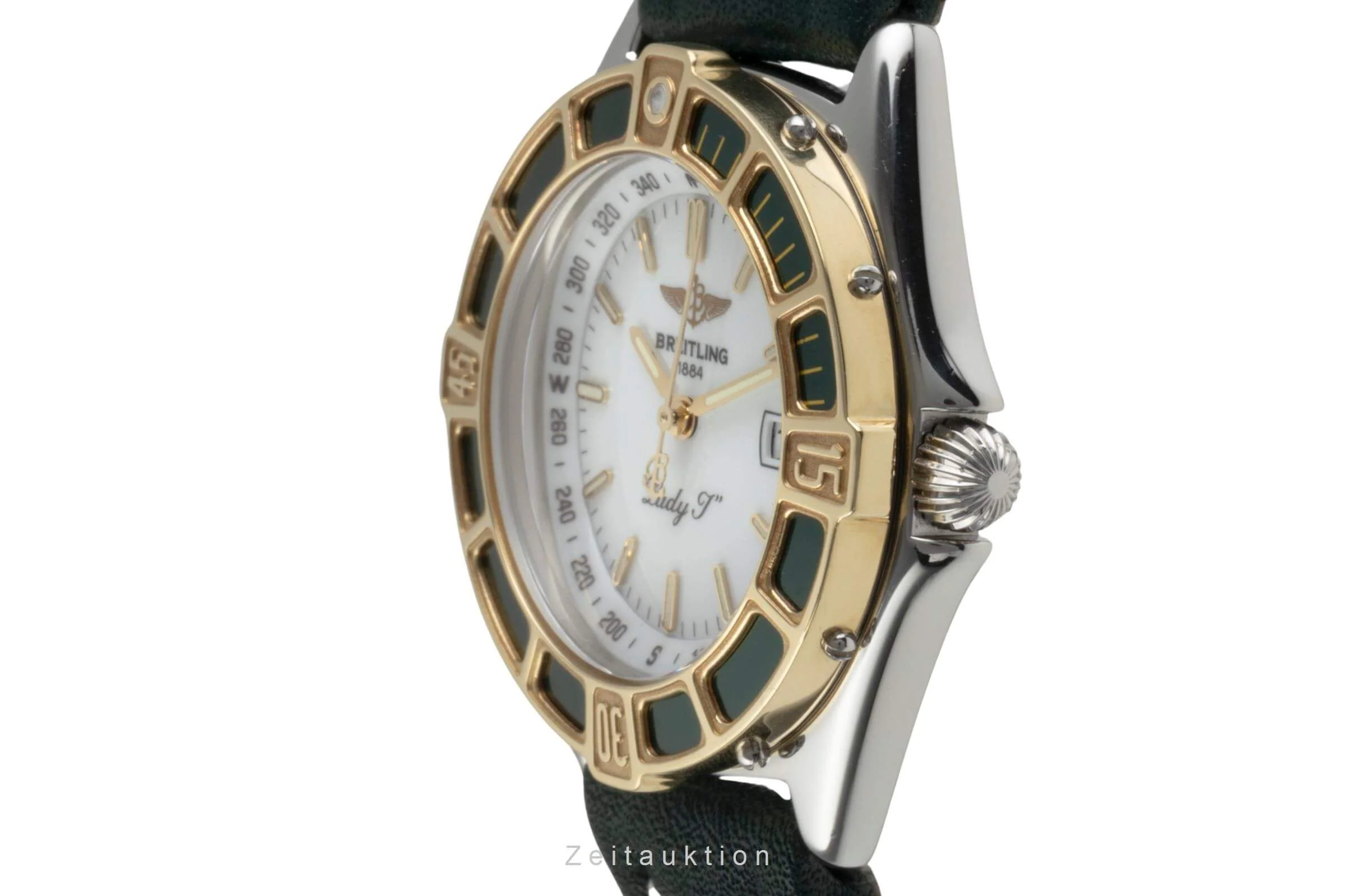 Breitling Lady J steel / gold quartz women's watch D52065  [2402386] - Image 6