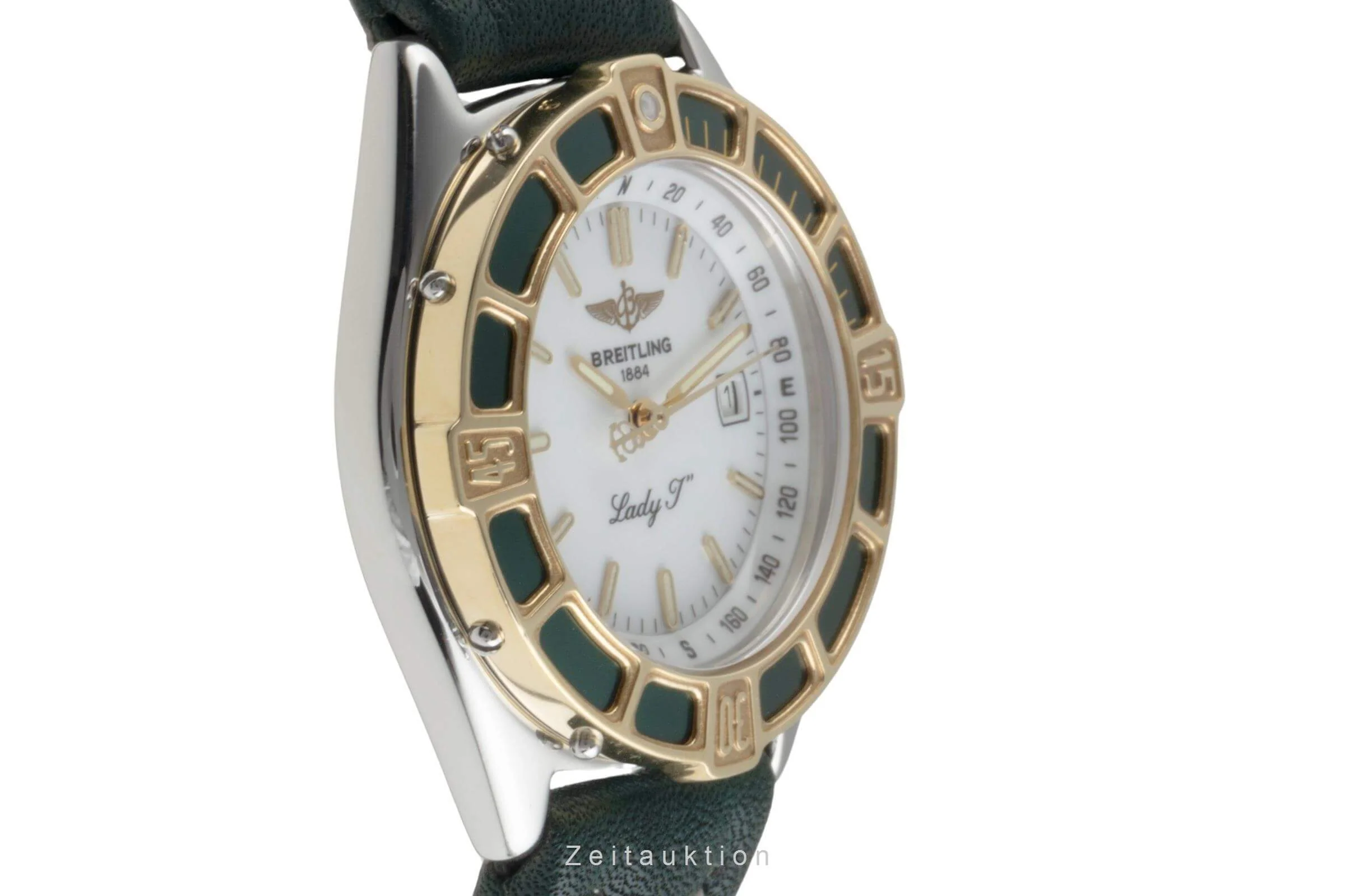 Breitling Lady J steel / gold quartz women's watch D52065  [2402386] - Image 7