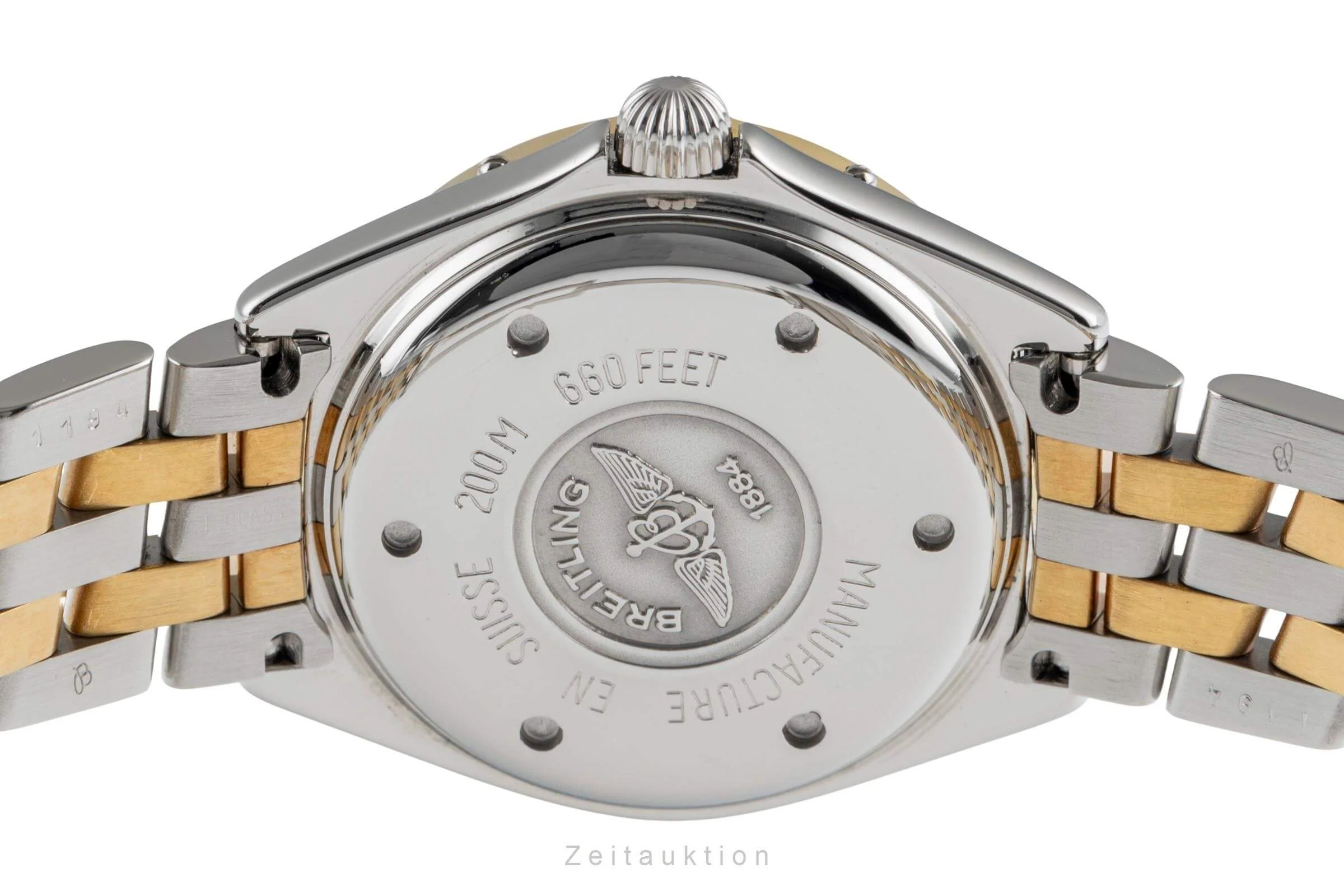 Breitling Lady J steel / gold quartz women's watch D52065  [2502505] - Image 10