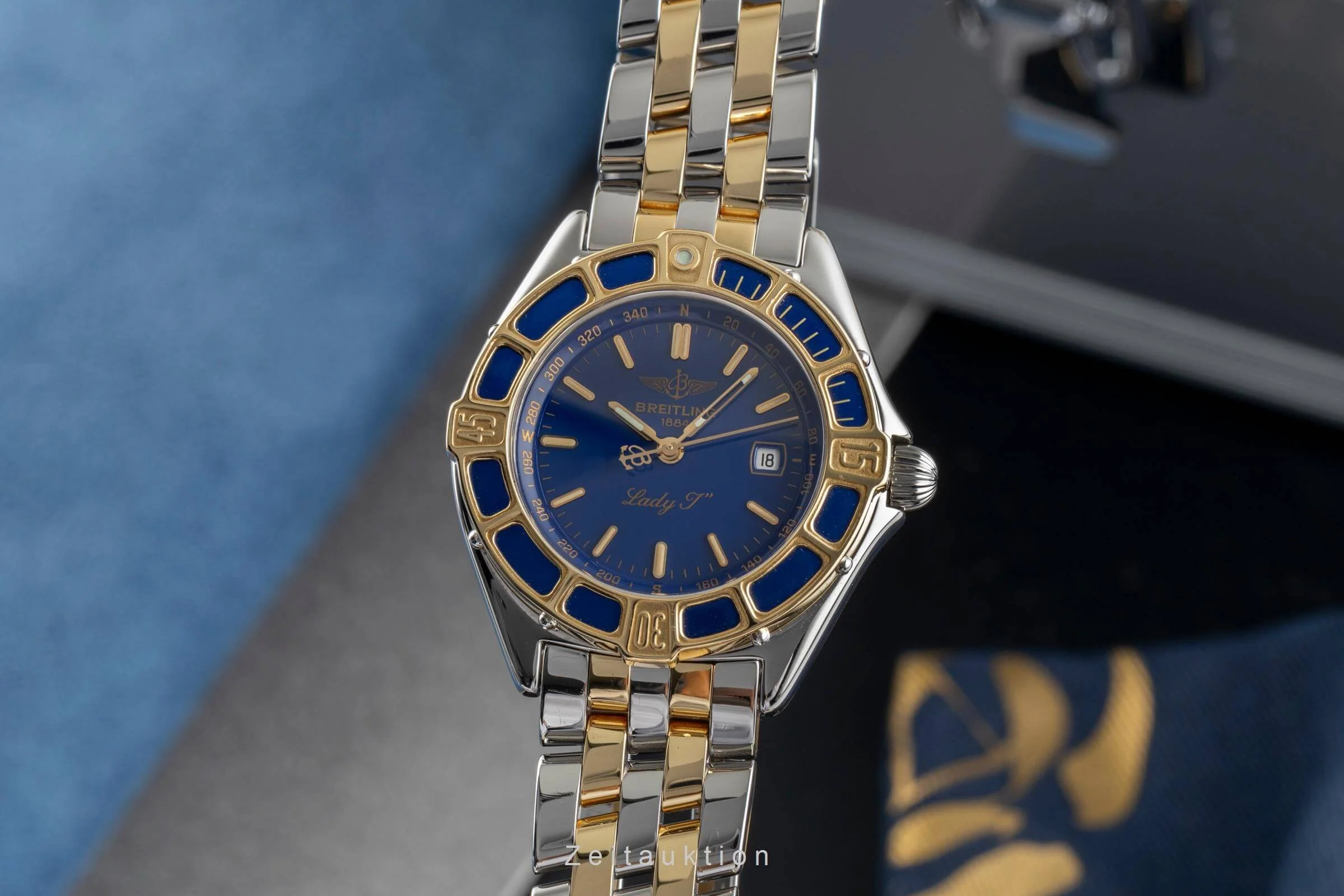 Breitling Lady J steel / gold quartz women's watch D52065  [2502505] - Image 2