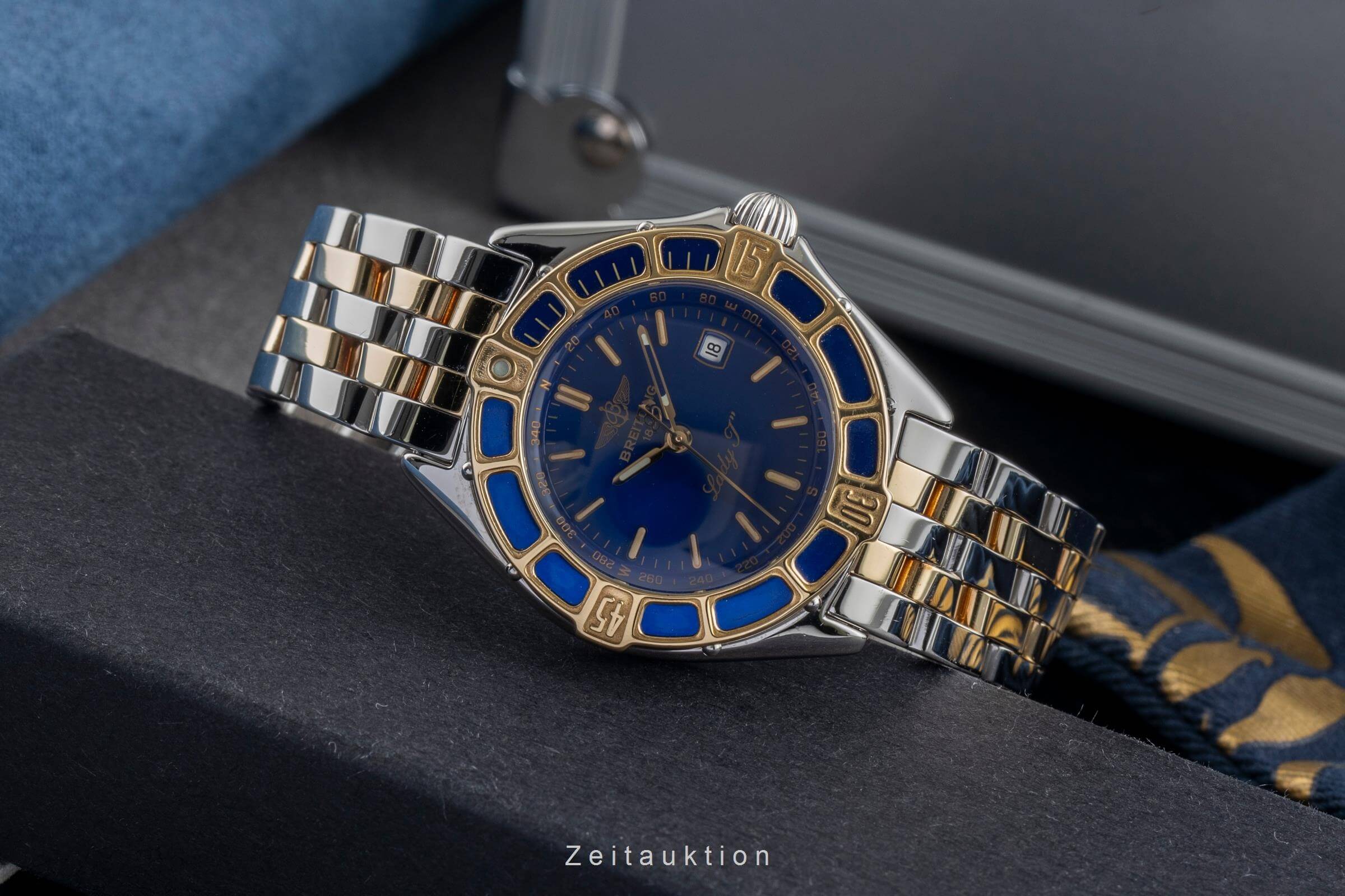 Breitling Lady J steel / gold quartz women's watch D52065  [2502505] - Image 3
