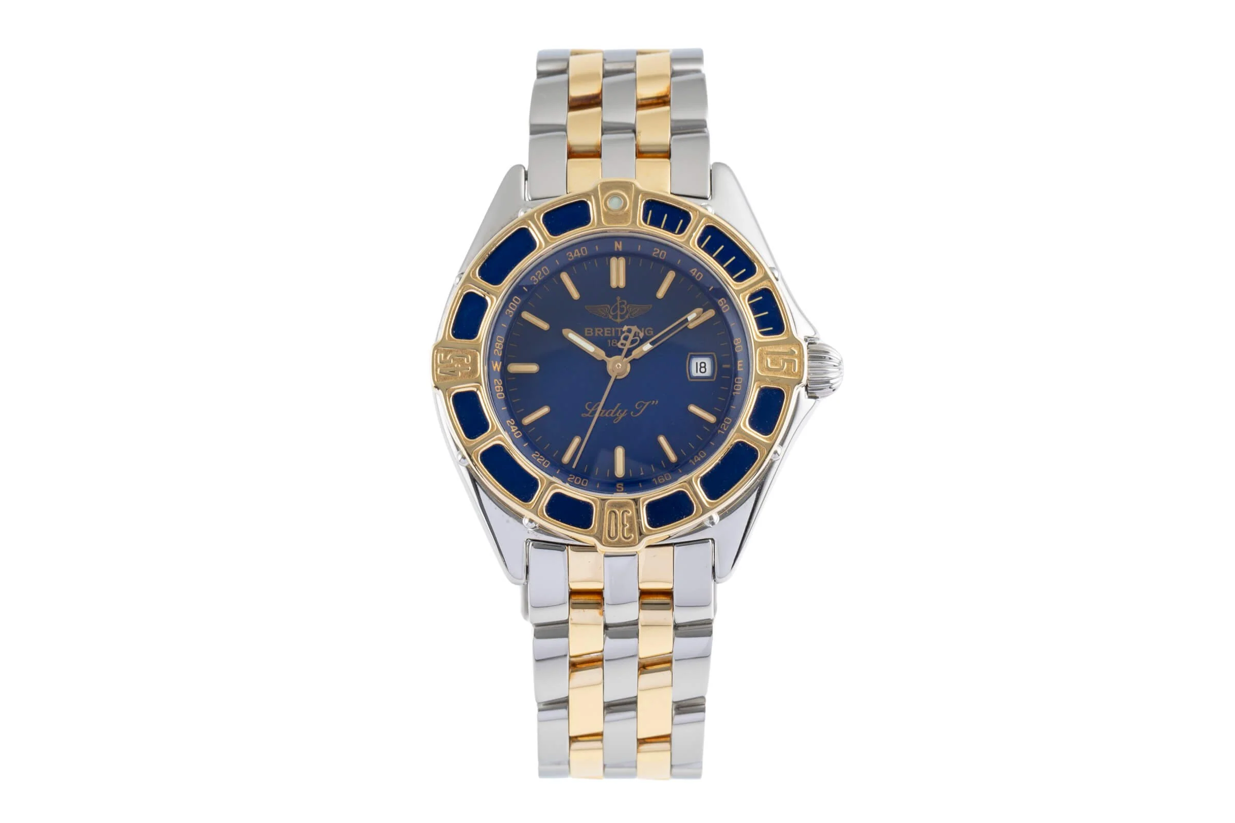 Breitling Lady J steel / gold quartz women's watch D52065  [2502505] - Image 5