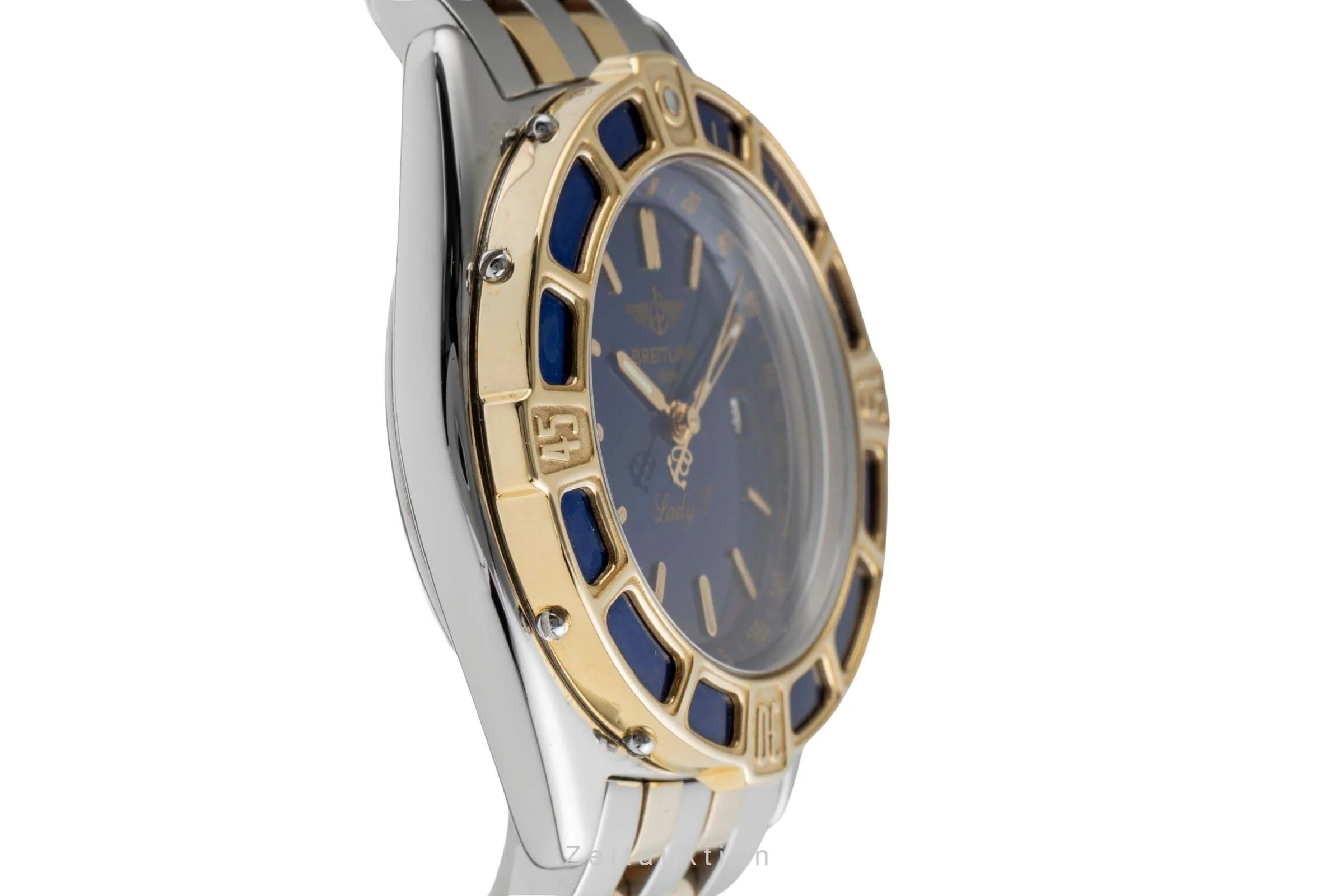 Breitling Lady J steel / gold quartz women's watch D52065  [2502505] - Image 8